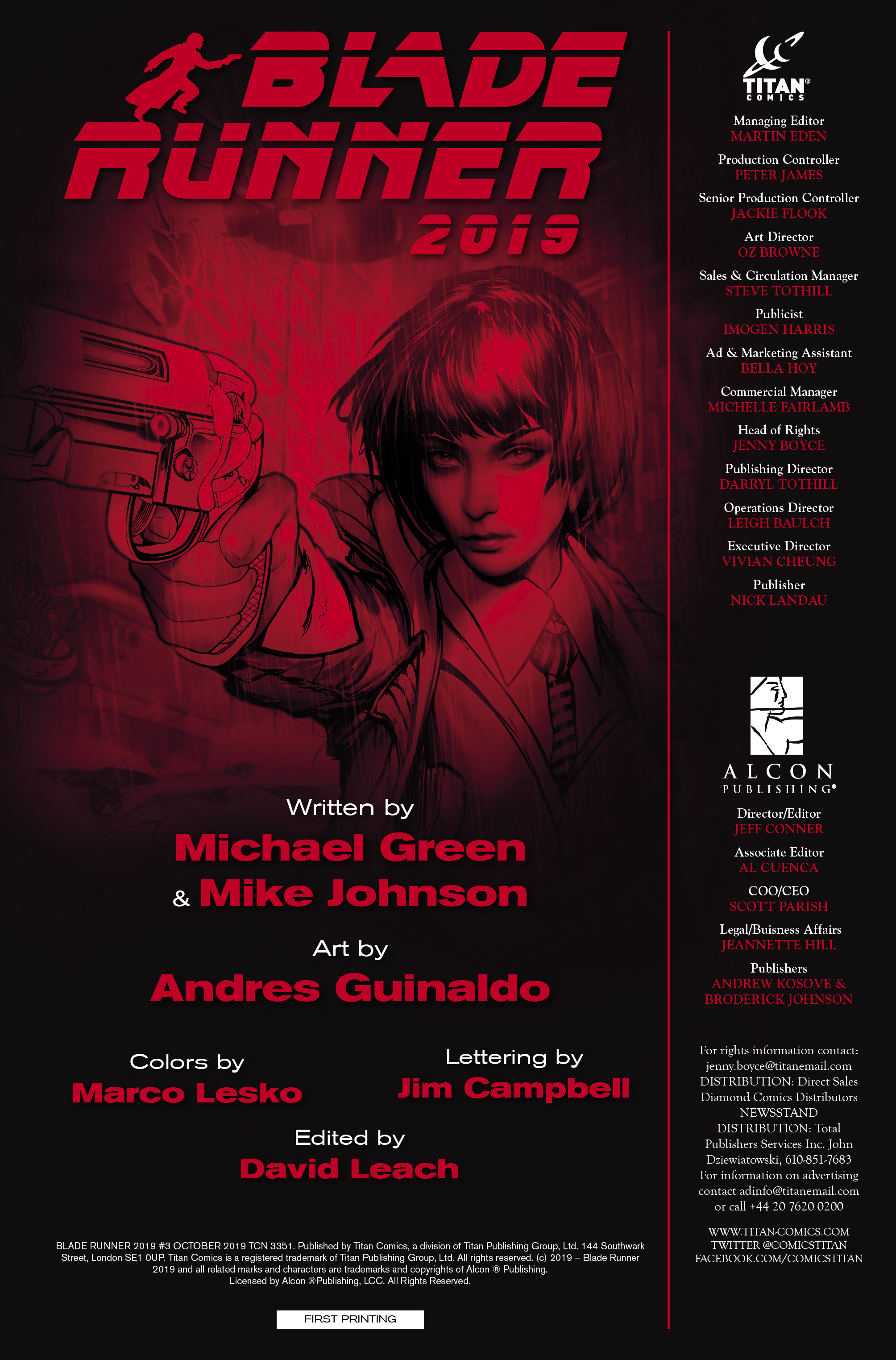 Read online Blade Runner 2019 comic -  Issue #3 - 4