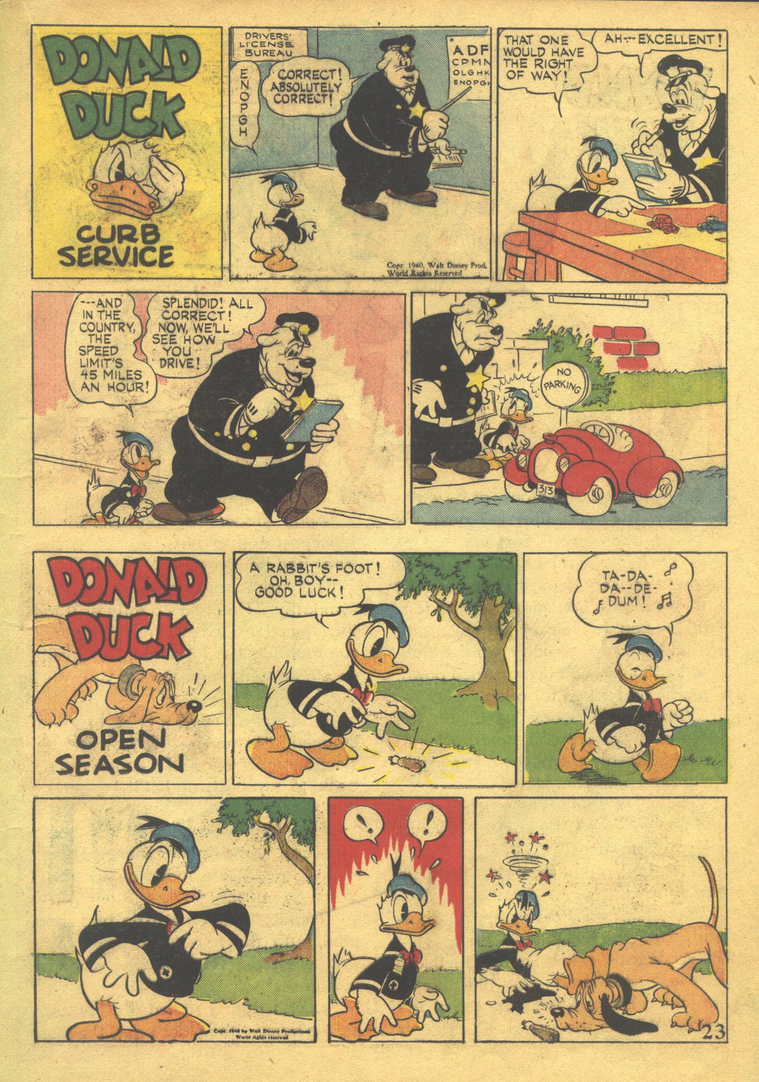 Read online Walt Disney's Comics and Stories comic -  Issue #39 - 25