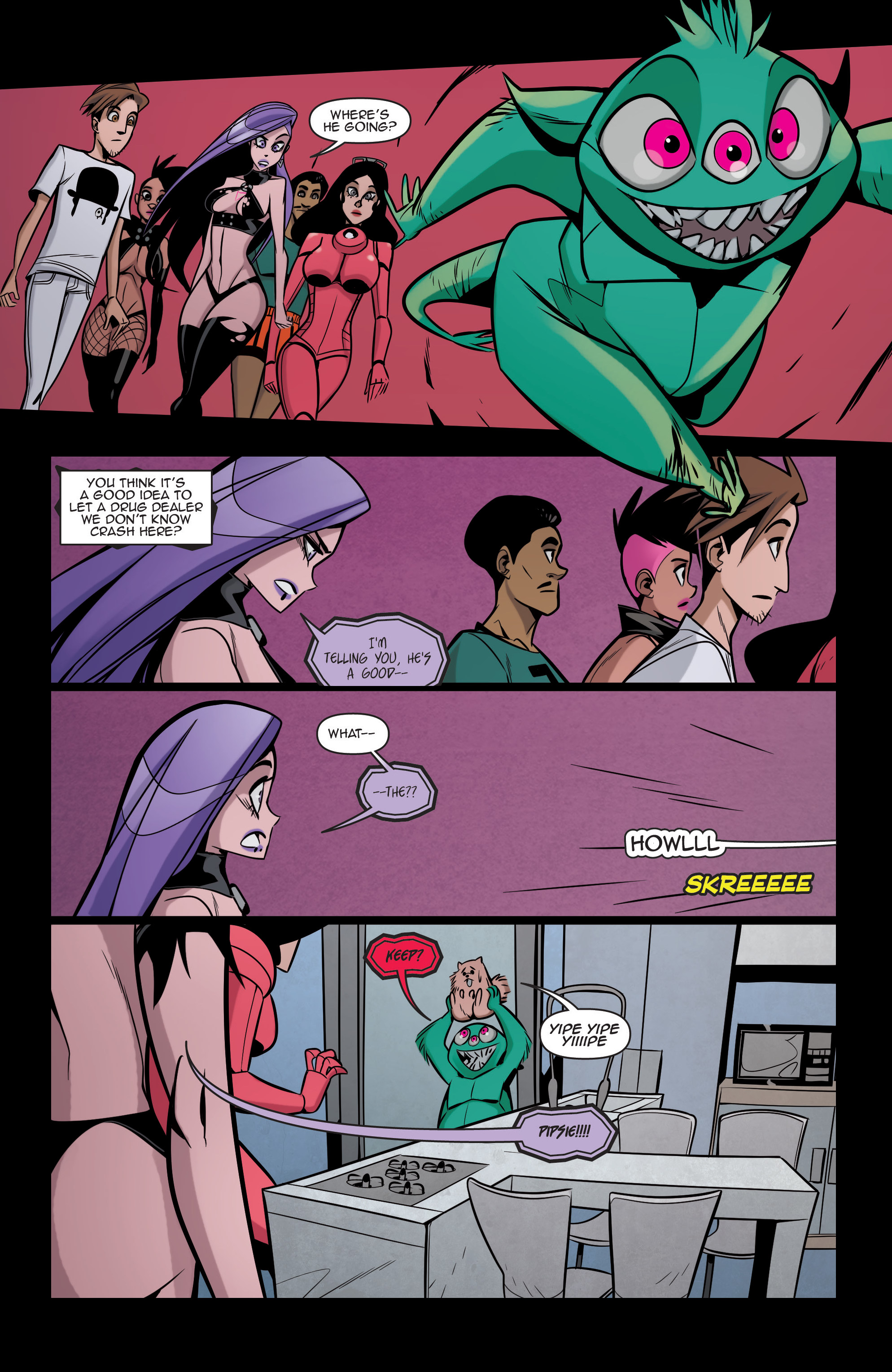 Read online Vampblade Season 4 comic -  Issue #5 - 19