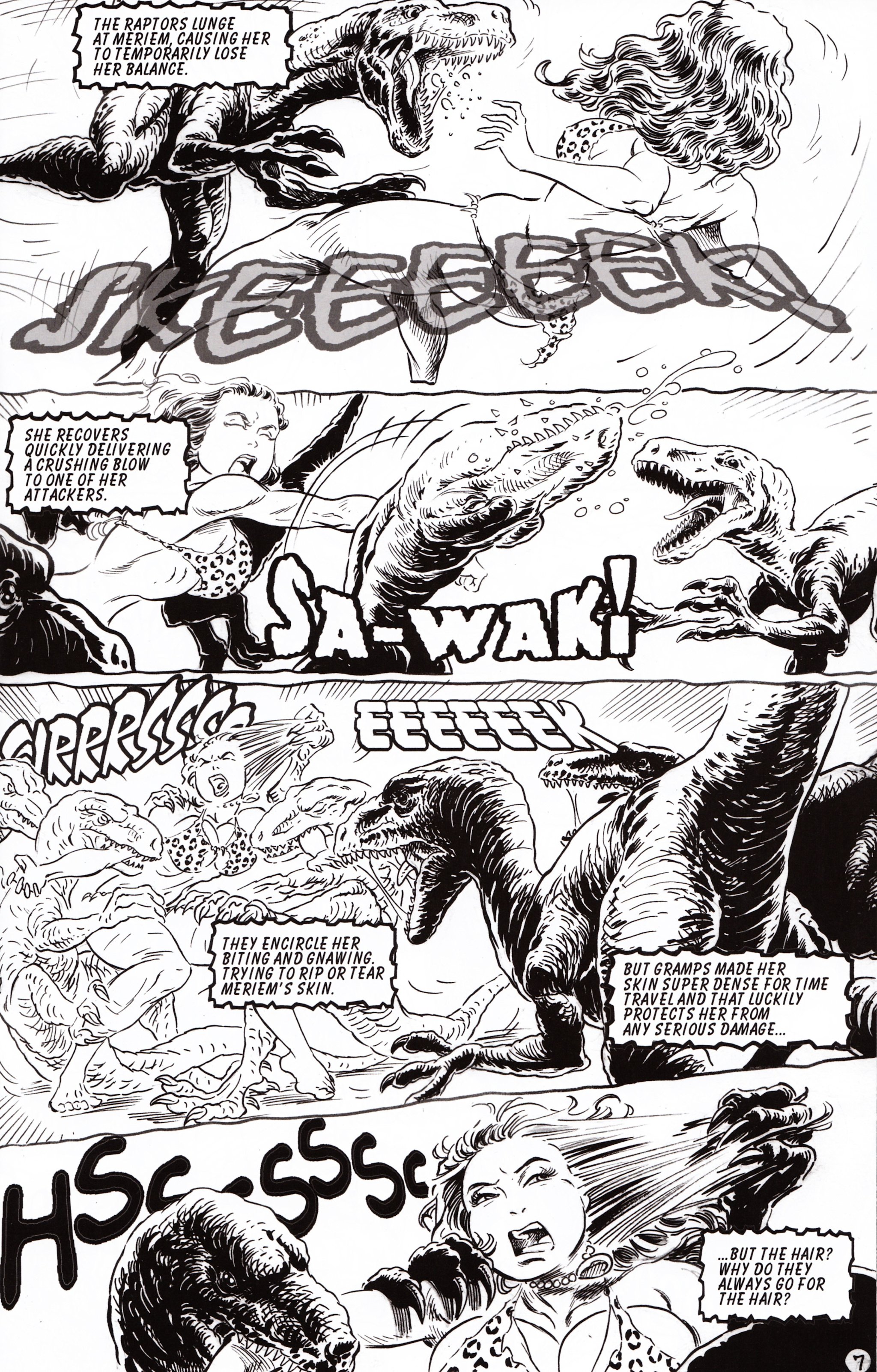 Read online Cavewoman: Primal comic -  Issue # Full - 9