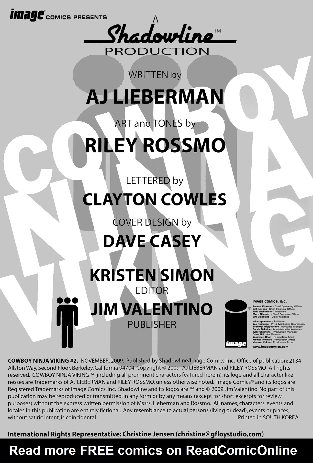 Read online Cowboy Ninja Viking comic -  Issue #2 - 2