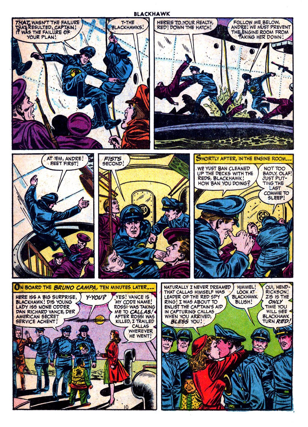 Read online Blackhawk (1957) comic -  Issue #105 - 12