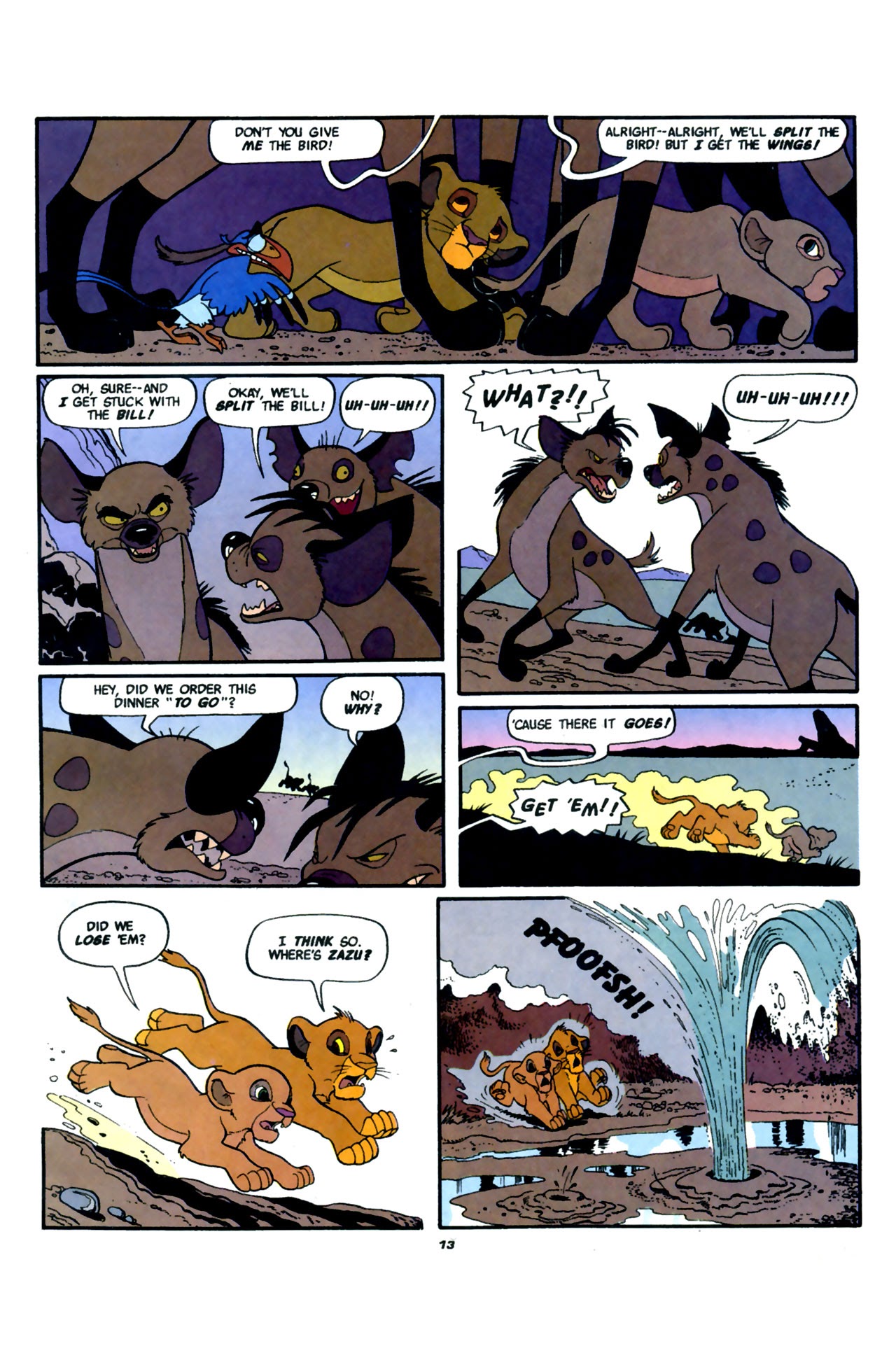 Read online Disney's The Lion King comic -  Issue #1 - 15