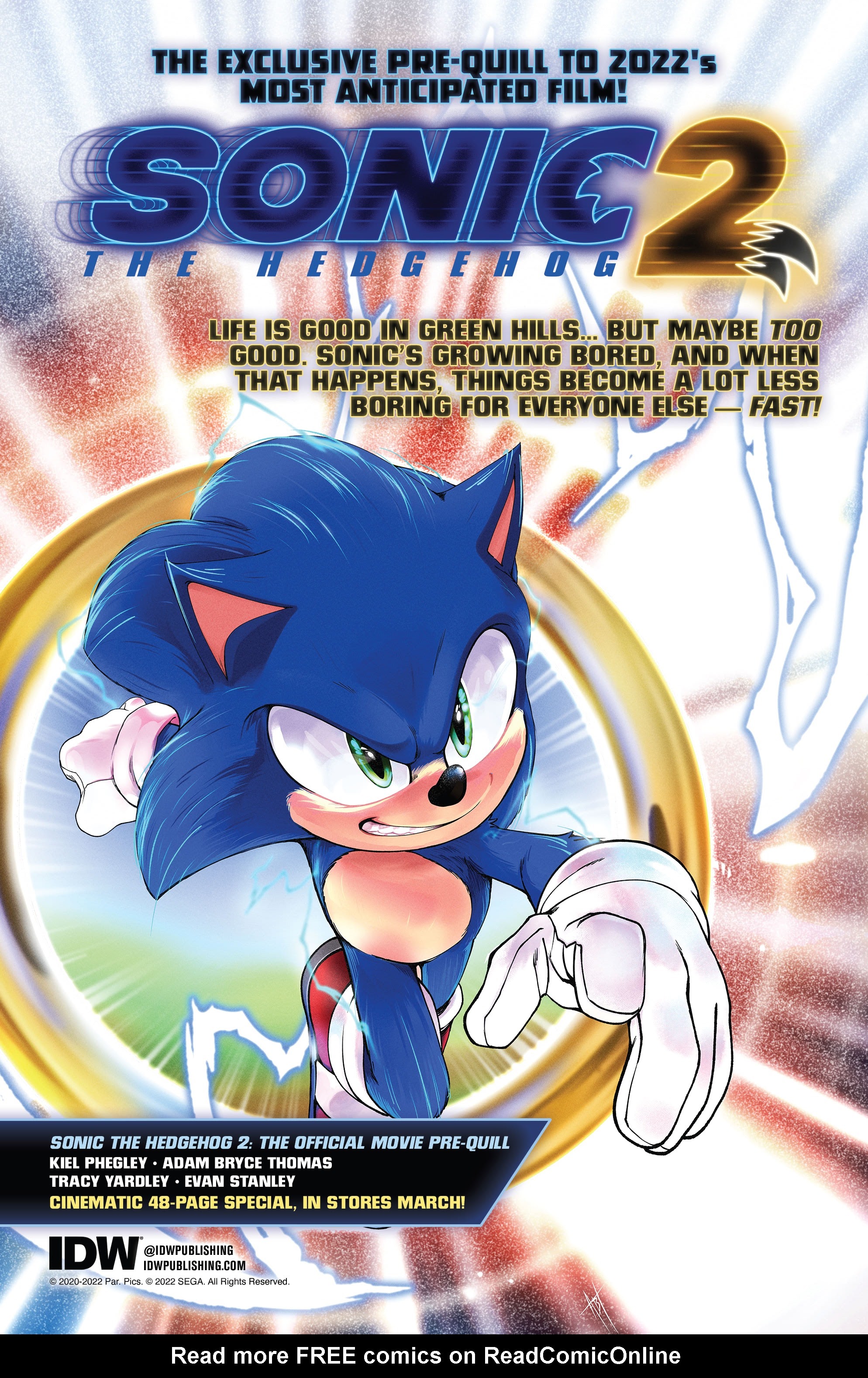 Read online Sonic the Hedgehog: Imposter Syndrome comic -  Issue #3 - 32