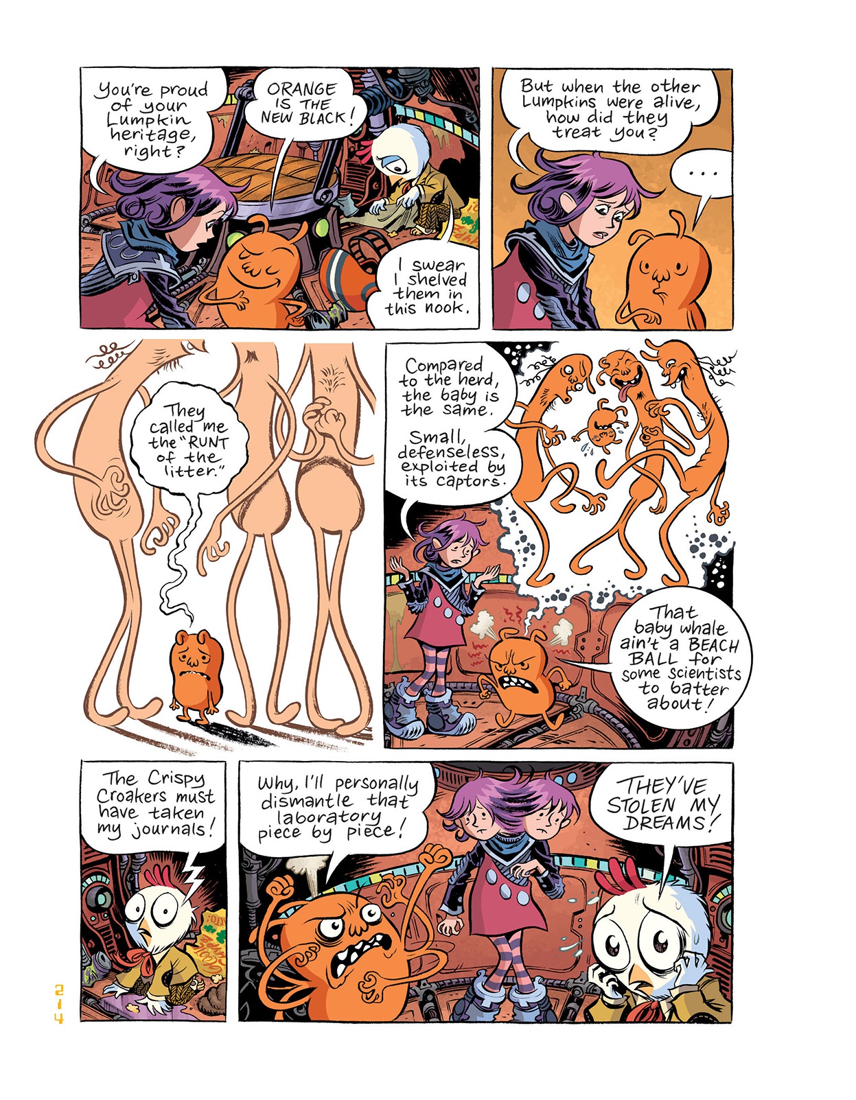 Read online Space Dumplins comic -  Issue # TPB (Part 3) - 15