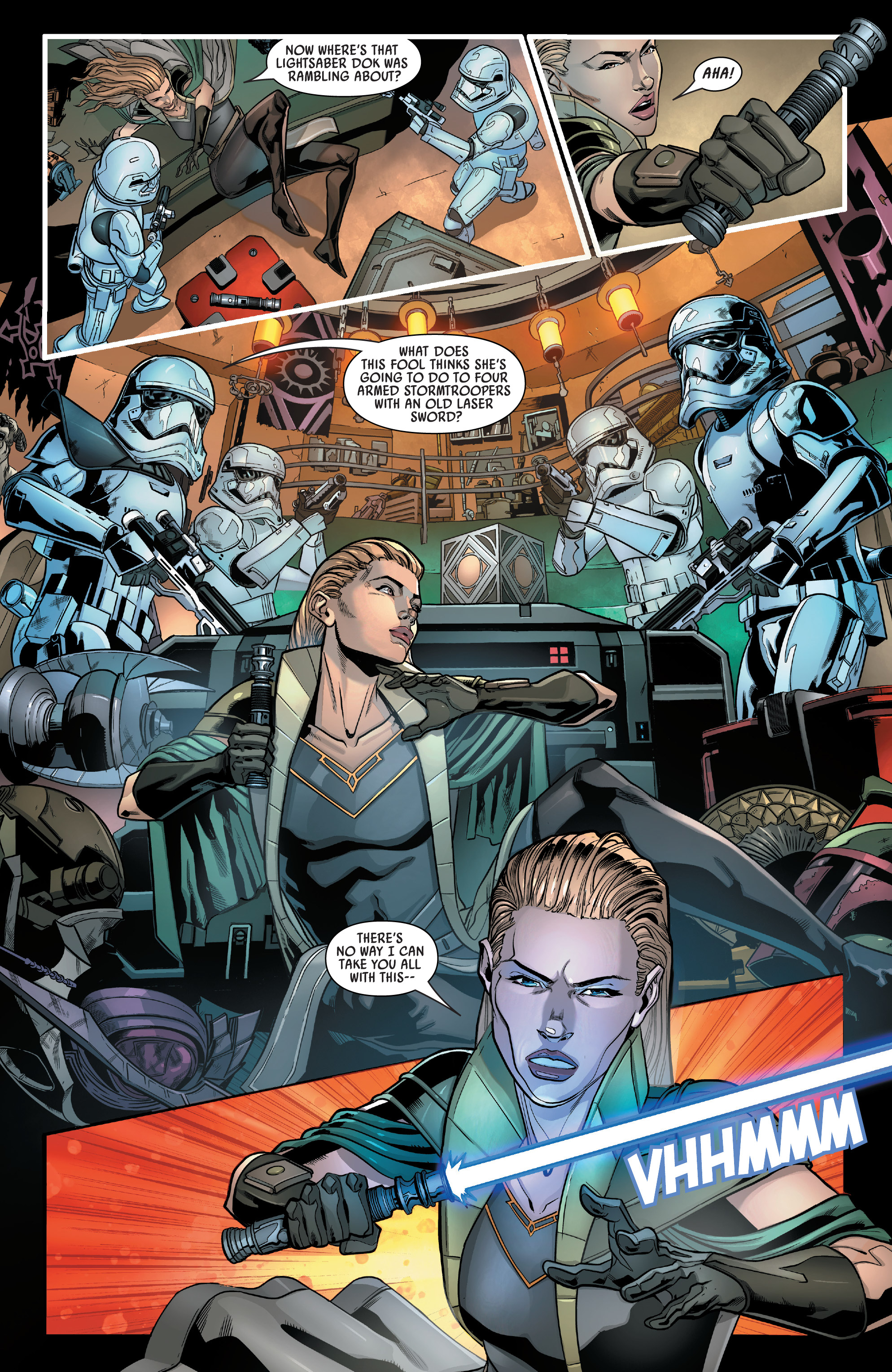 Read online Star Wars: Galaxy's Edge comic -  Issue #5 - 15