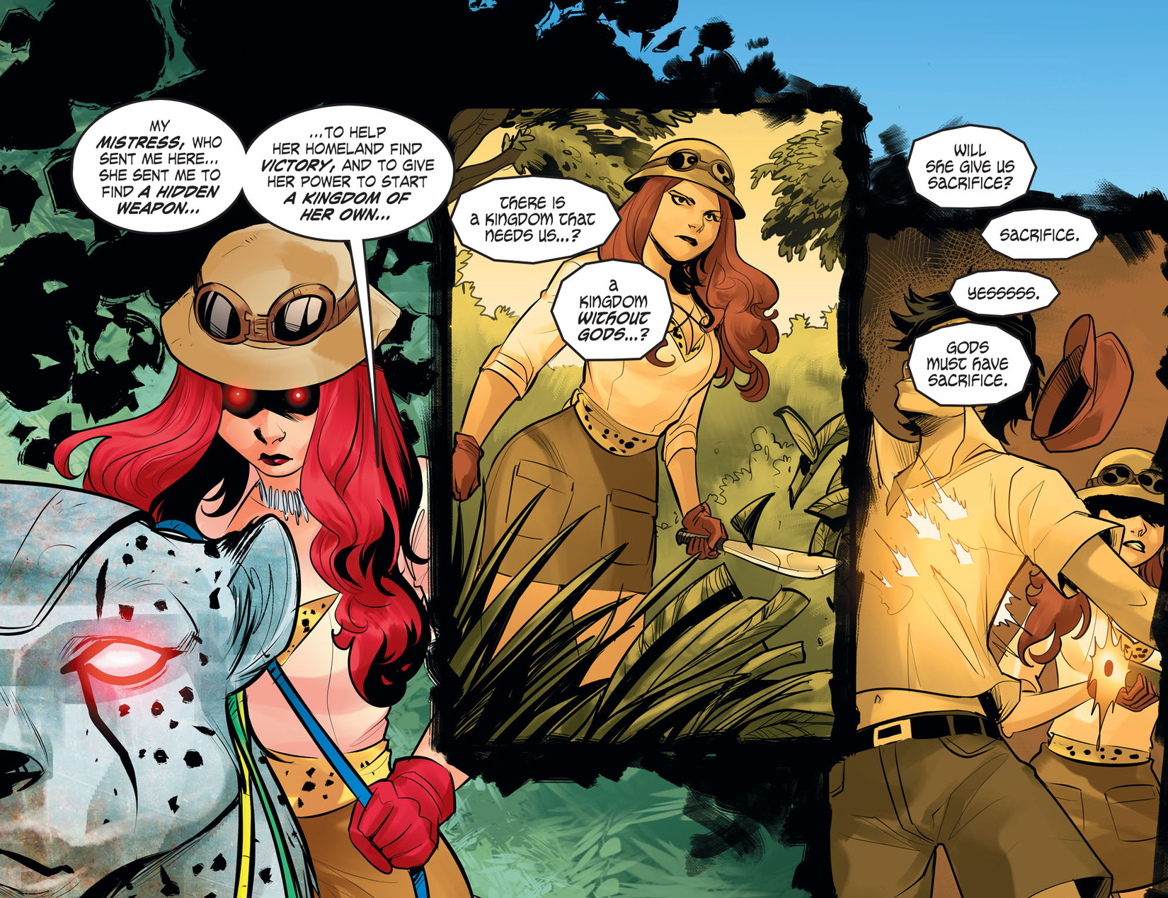 Read online DC Comics: Bombshells comic -  Issue #61 - 17