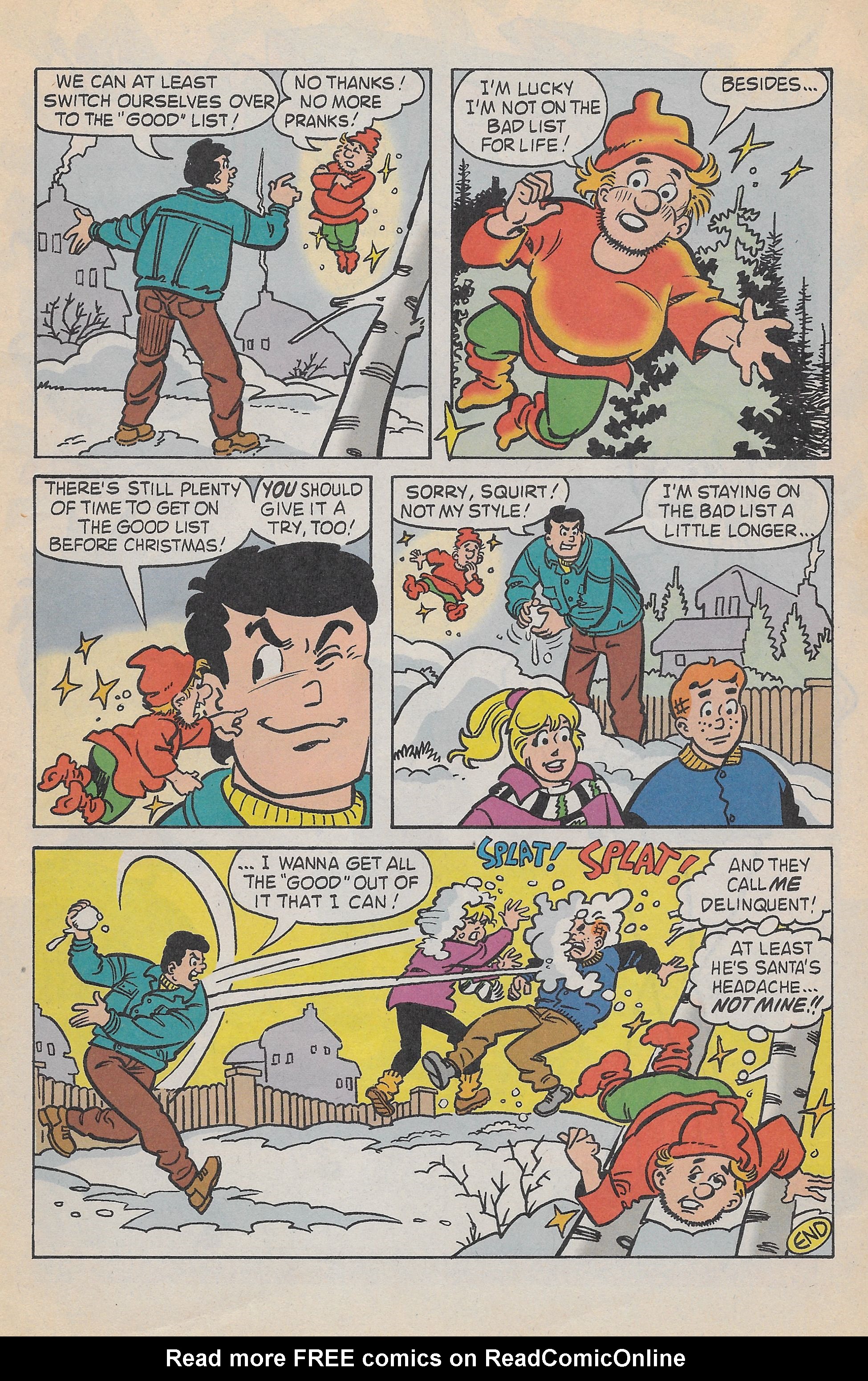 Read online Archie's Christmas Stocking comic -  Issue #4 - 15