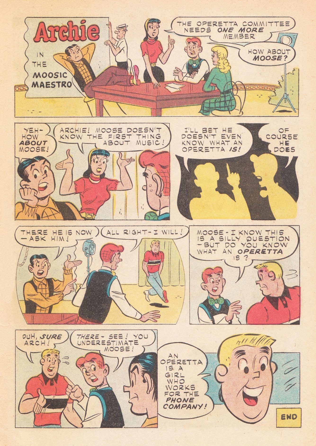 Read online Archie's Joke Book Magazine comic -  Issue #36 - 5