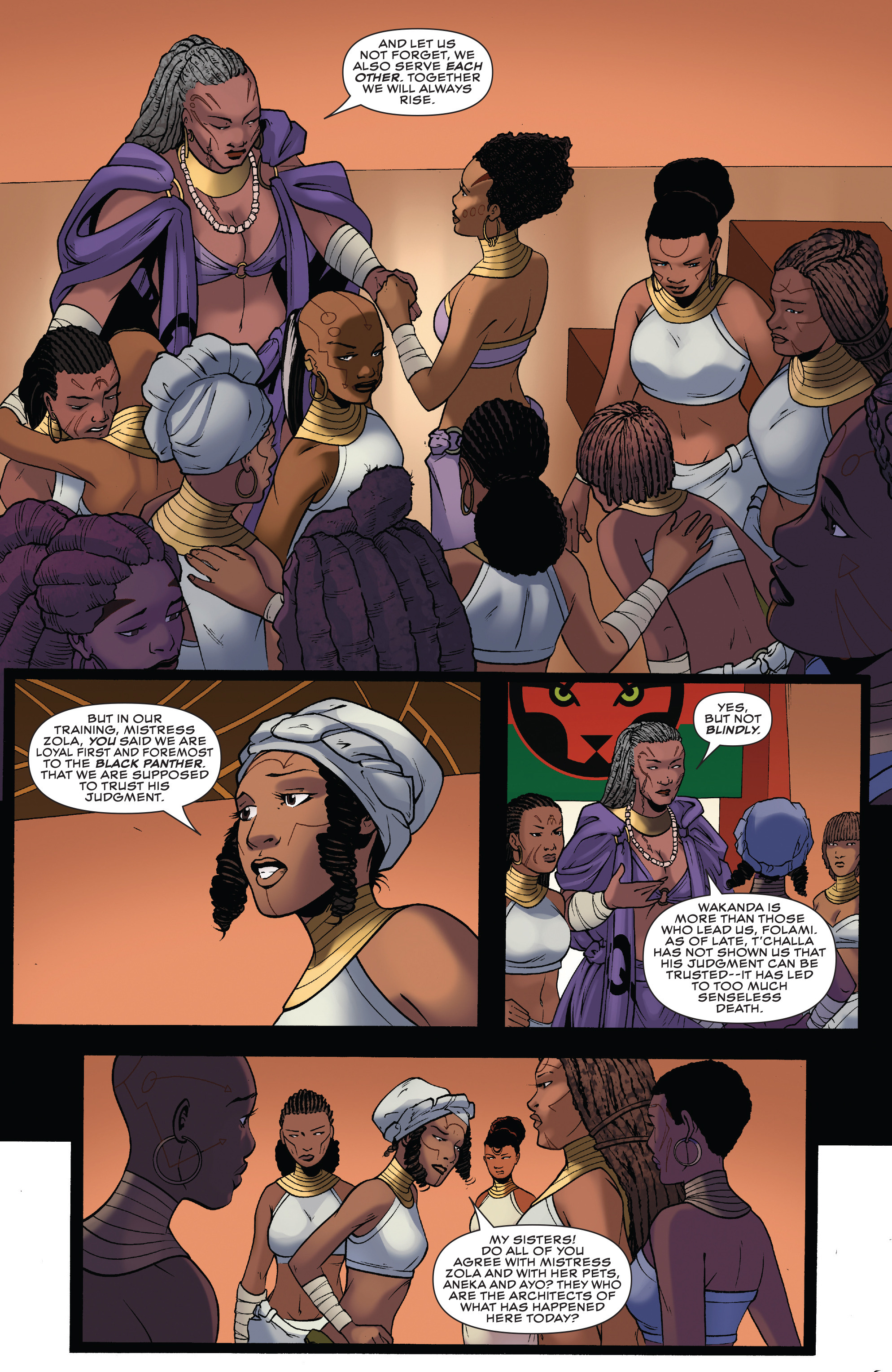 Read online Black Panther: World of Wakanda comic -  Issue #3 - 5