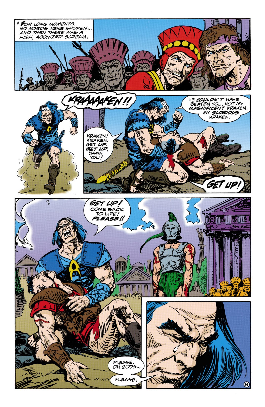 Read online The Atlantis Chronicles comic -  Issue #7 - 9