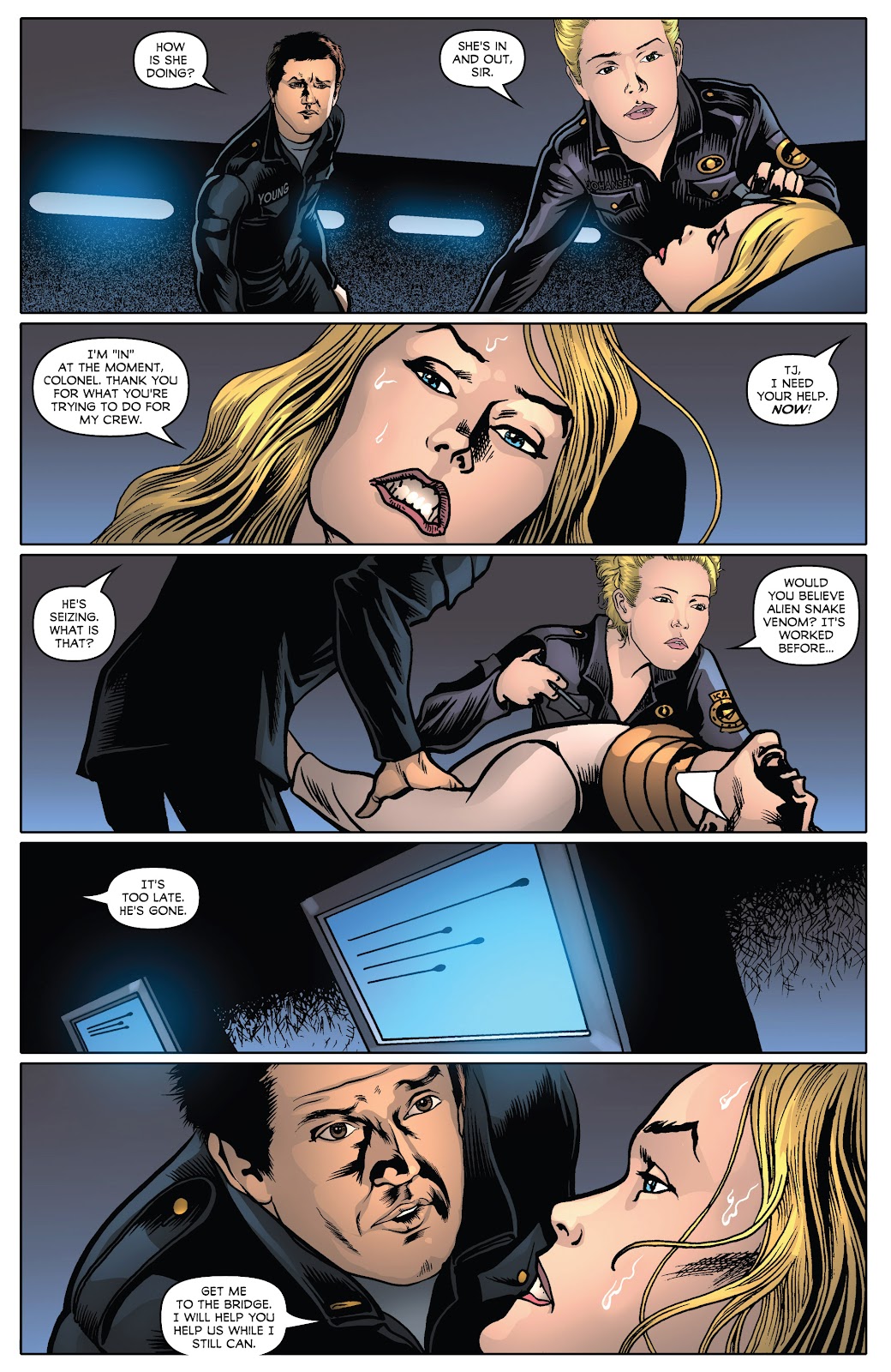 Stargate Universe issue 3 - Page 14