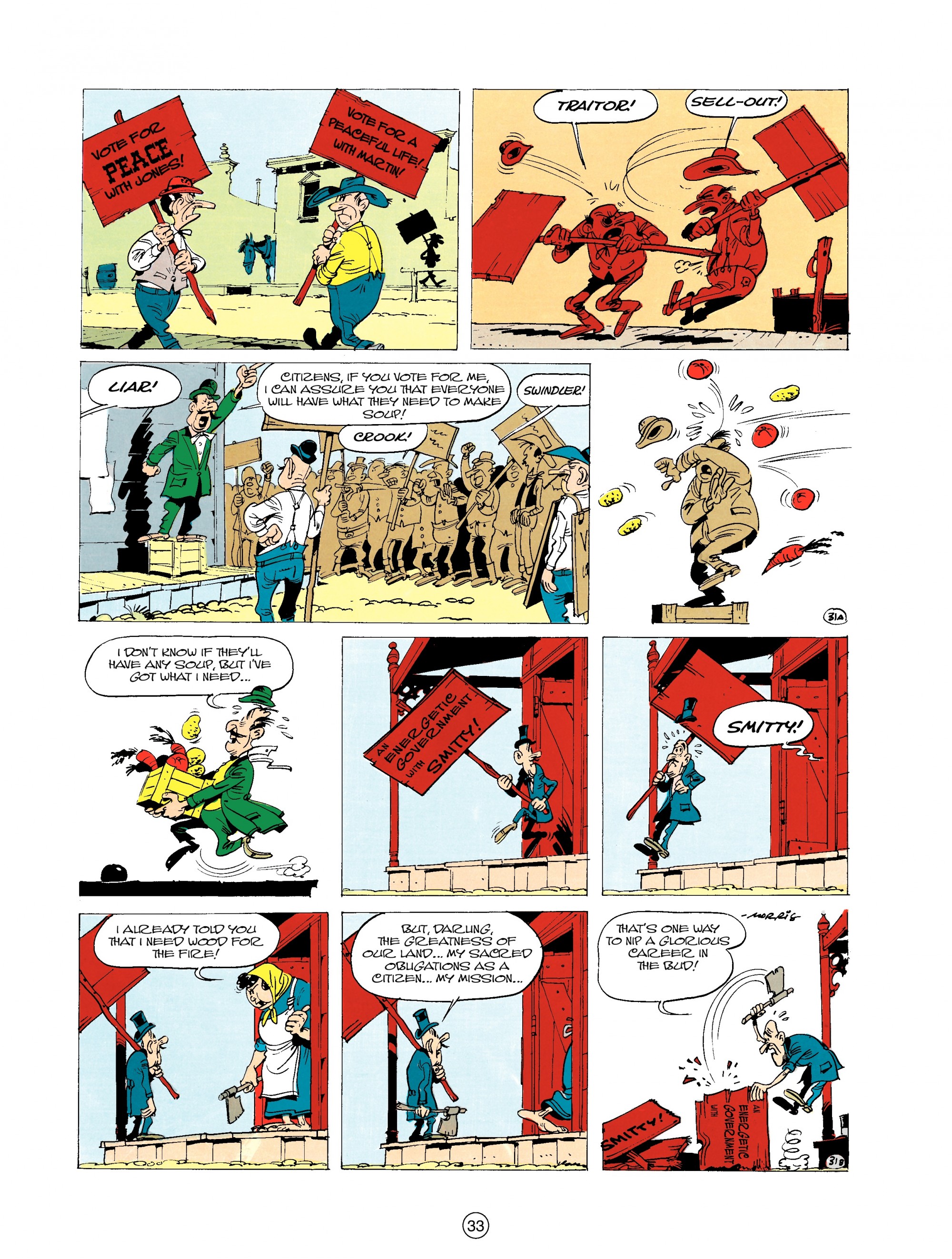 Read online A Lucky Luke Adventure comic -  Issue #20 - 33