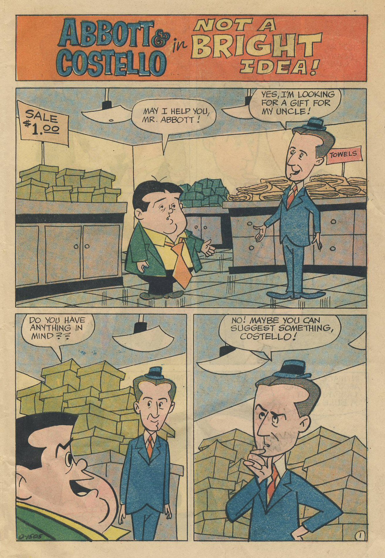 Read online Abbott & Costello comic -  Issue #21 - 9