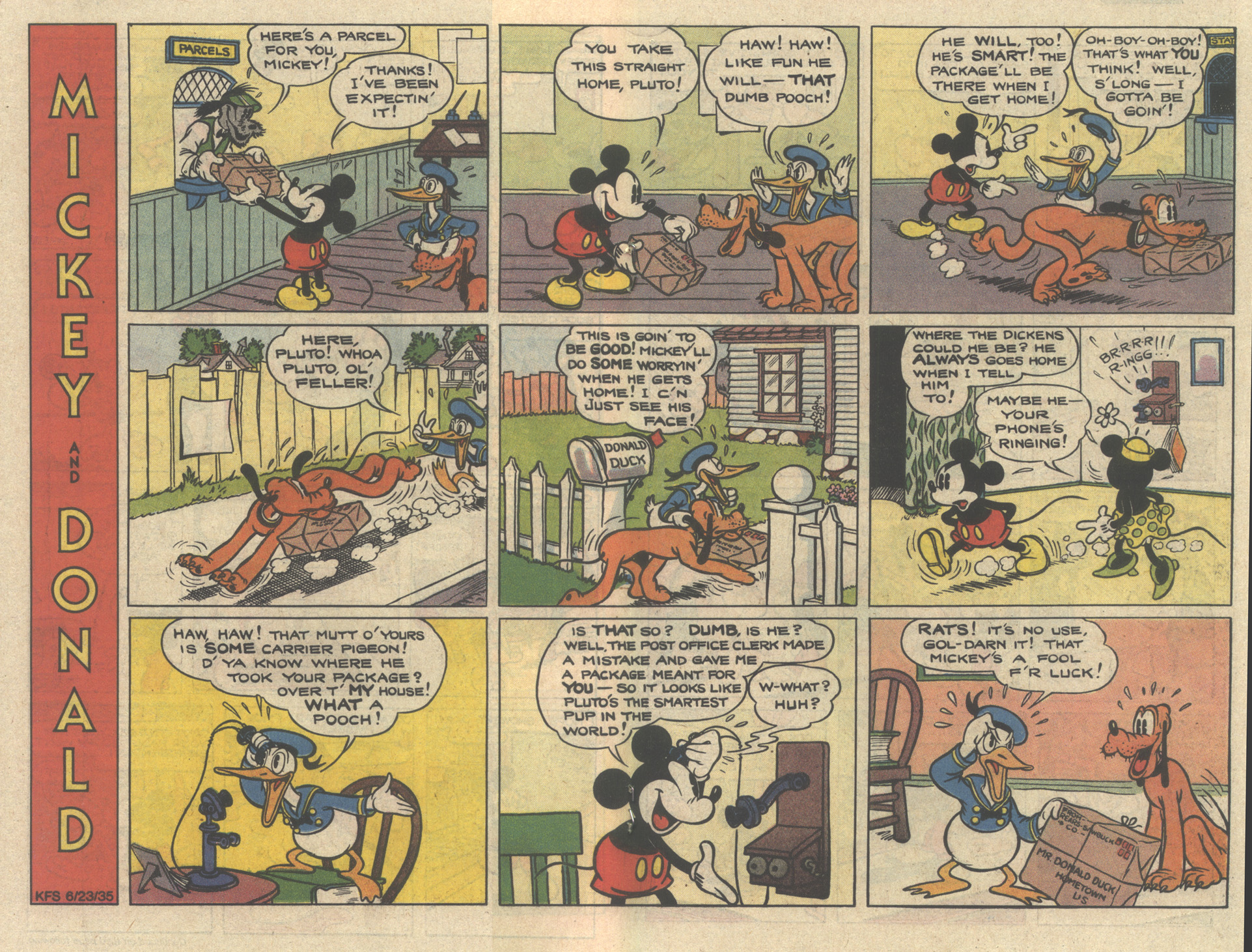 Read online Walt Disney's Mickey and Donald comic -  Issue #4 - 18
