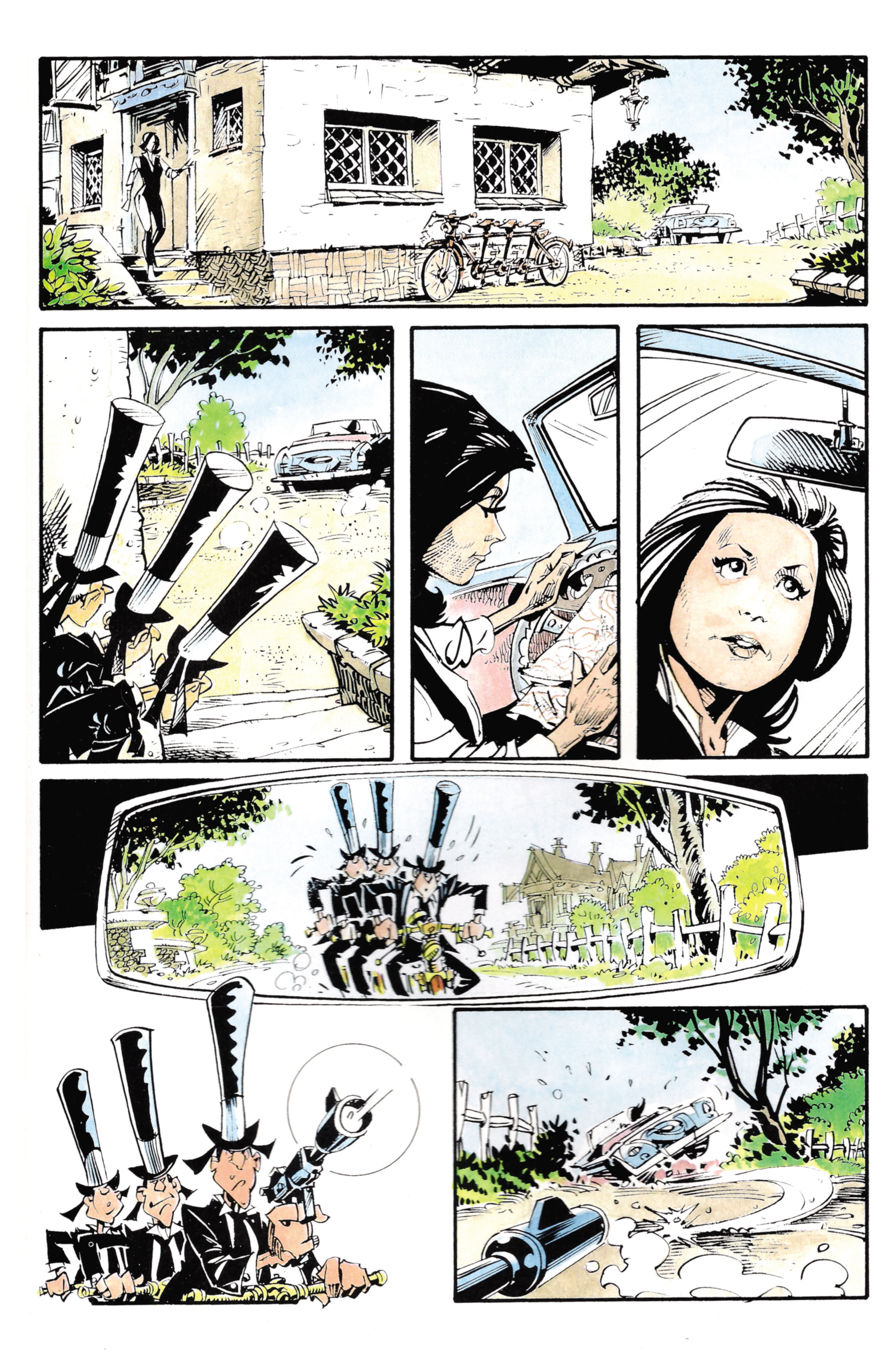 Read online Steed & Mrs. Peel: Golden Game comic -  Issue # Full - 73
