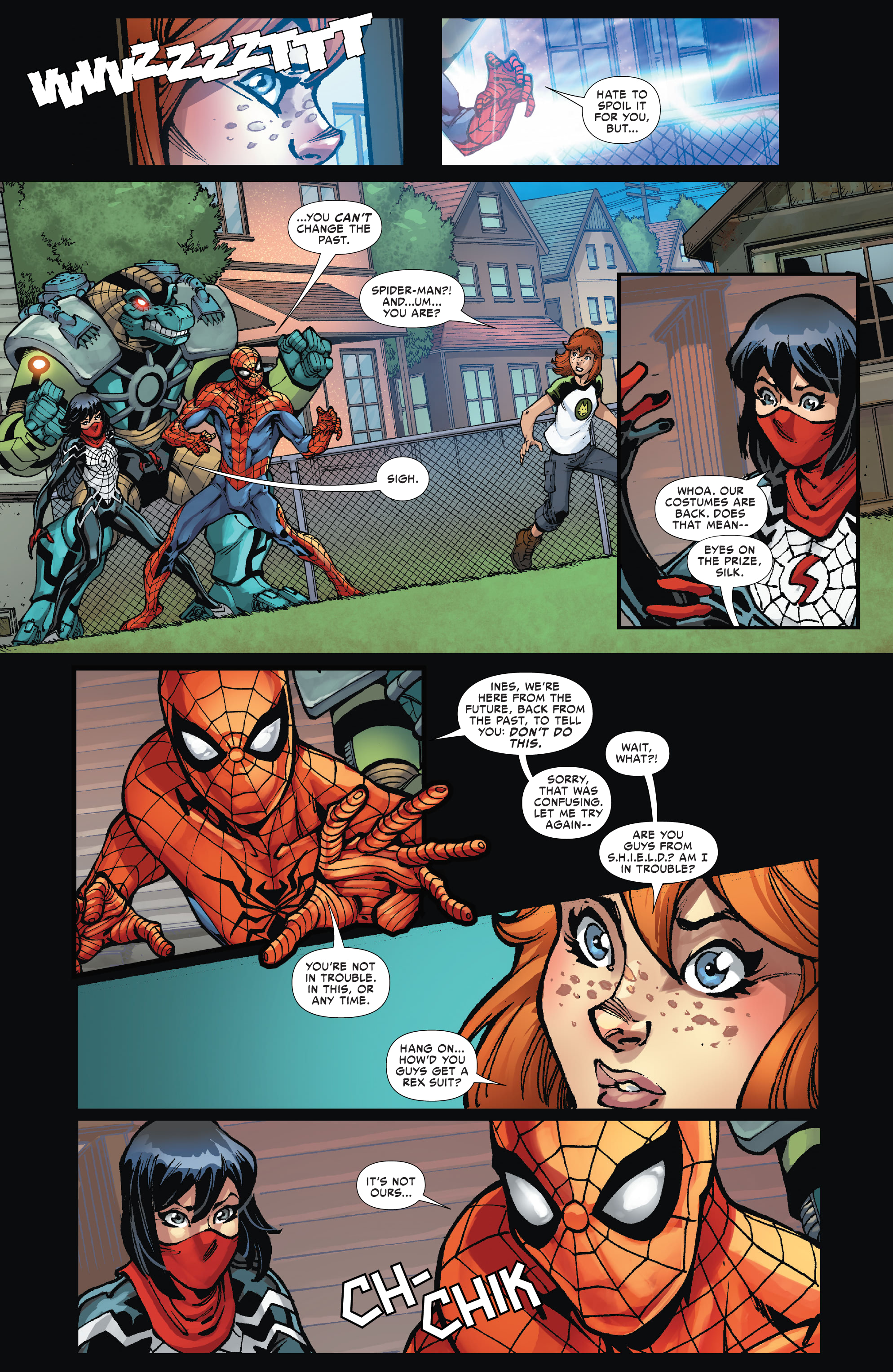 Read online Silk: Out of the Spider-Verse comic -  Issue # TPB 2 (Part 2) - 16