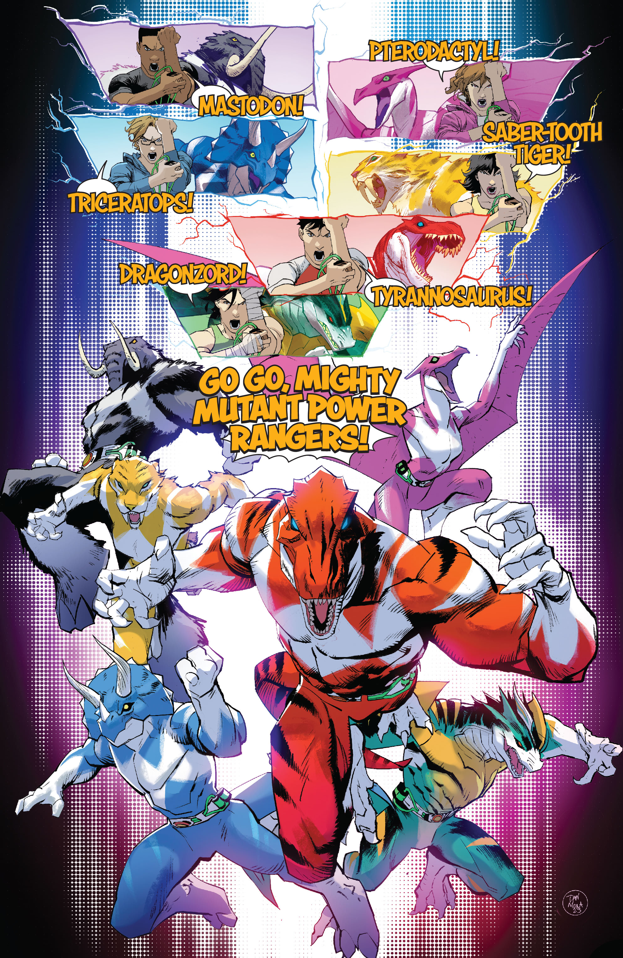 Read online Mighty Morphin Power Rangers/ Teenage Mutant Ninja Turtles II comic -  Issue #3 - 16