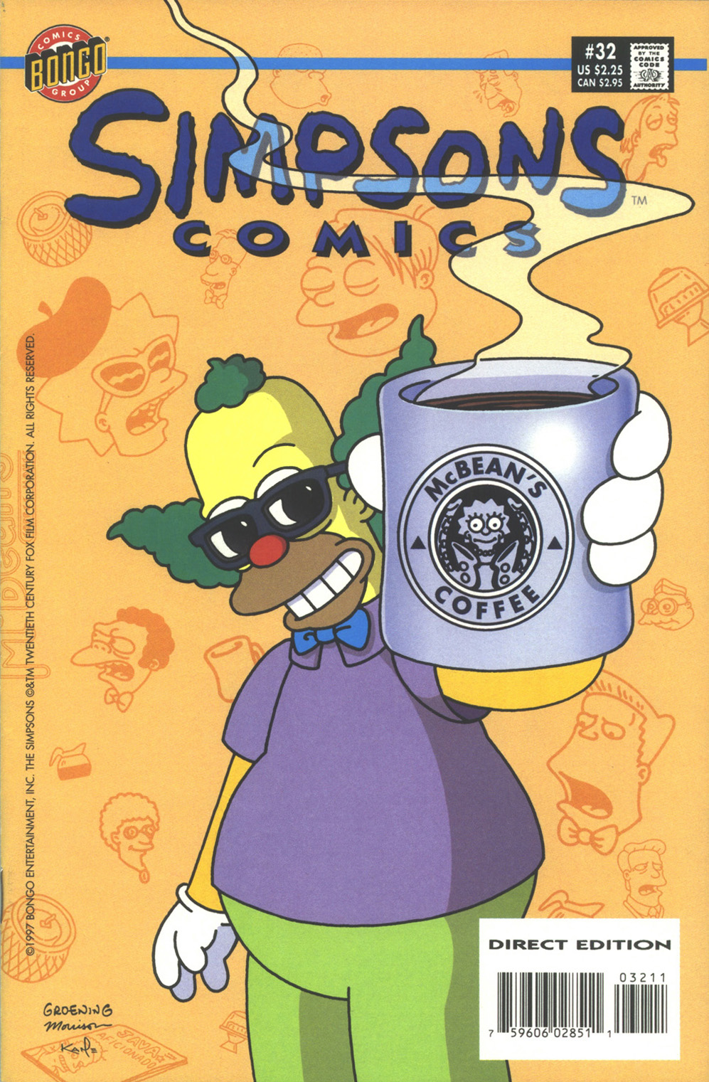 Read online Simpsons Comics comic -  Issue #32 - 1