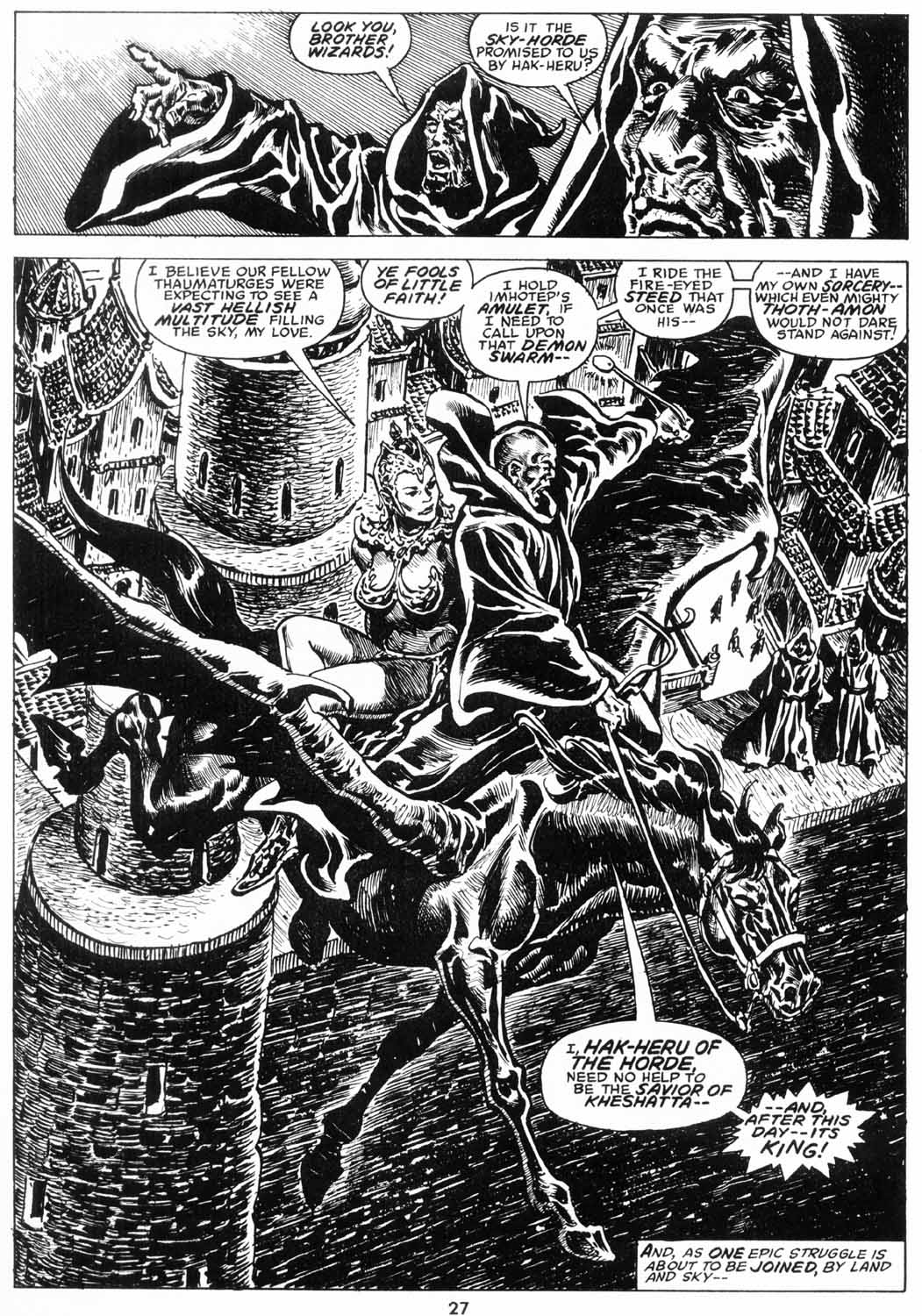 The Savage Sword Of Conan issue 206 - Page 28