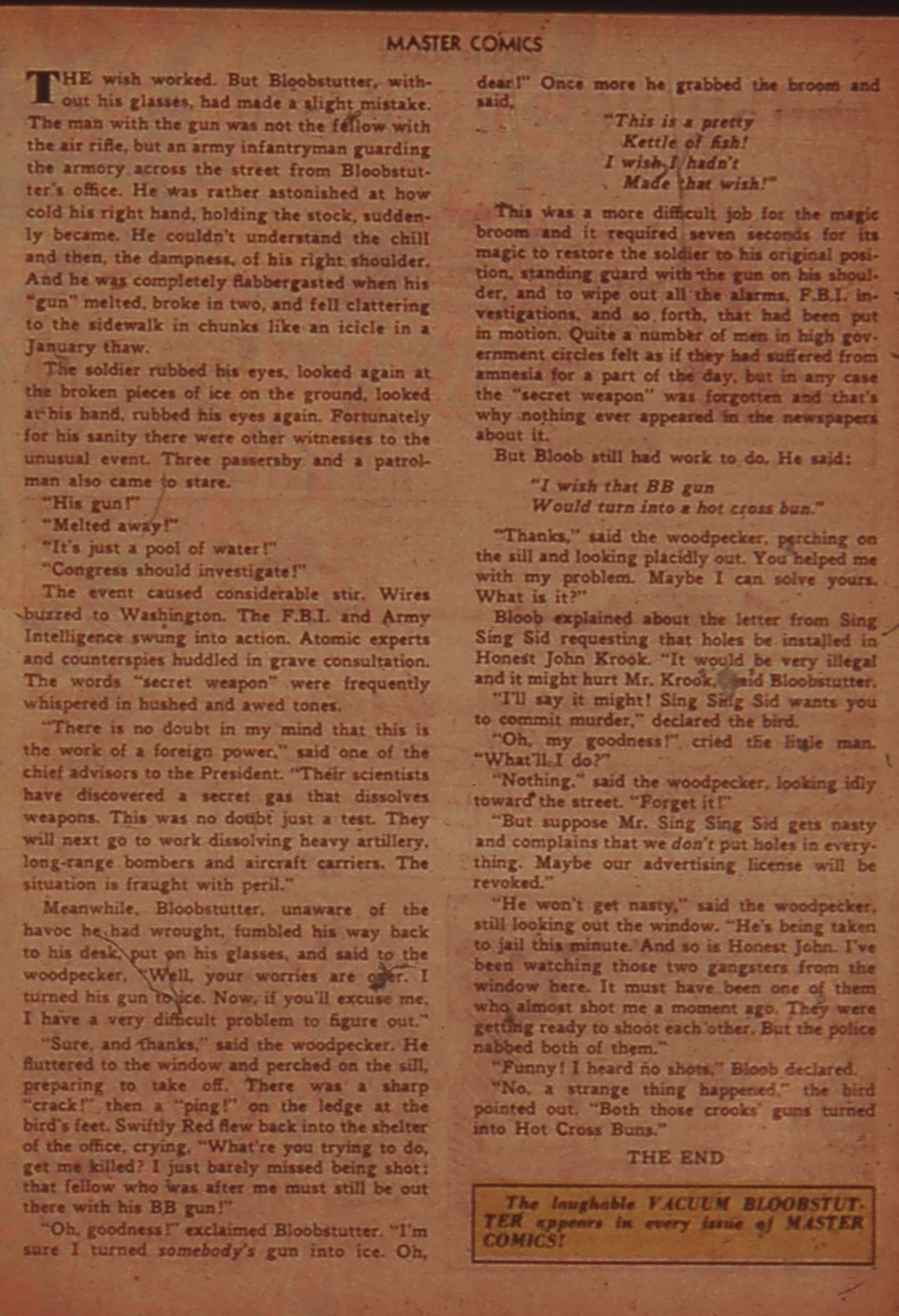 Read online Master Comics comic -  Issue #112 - 13
