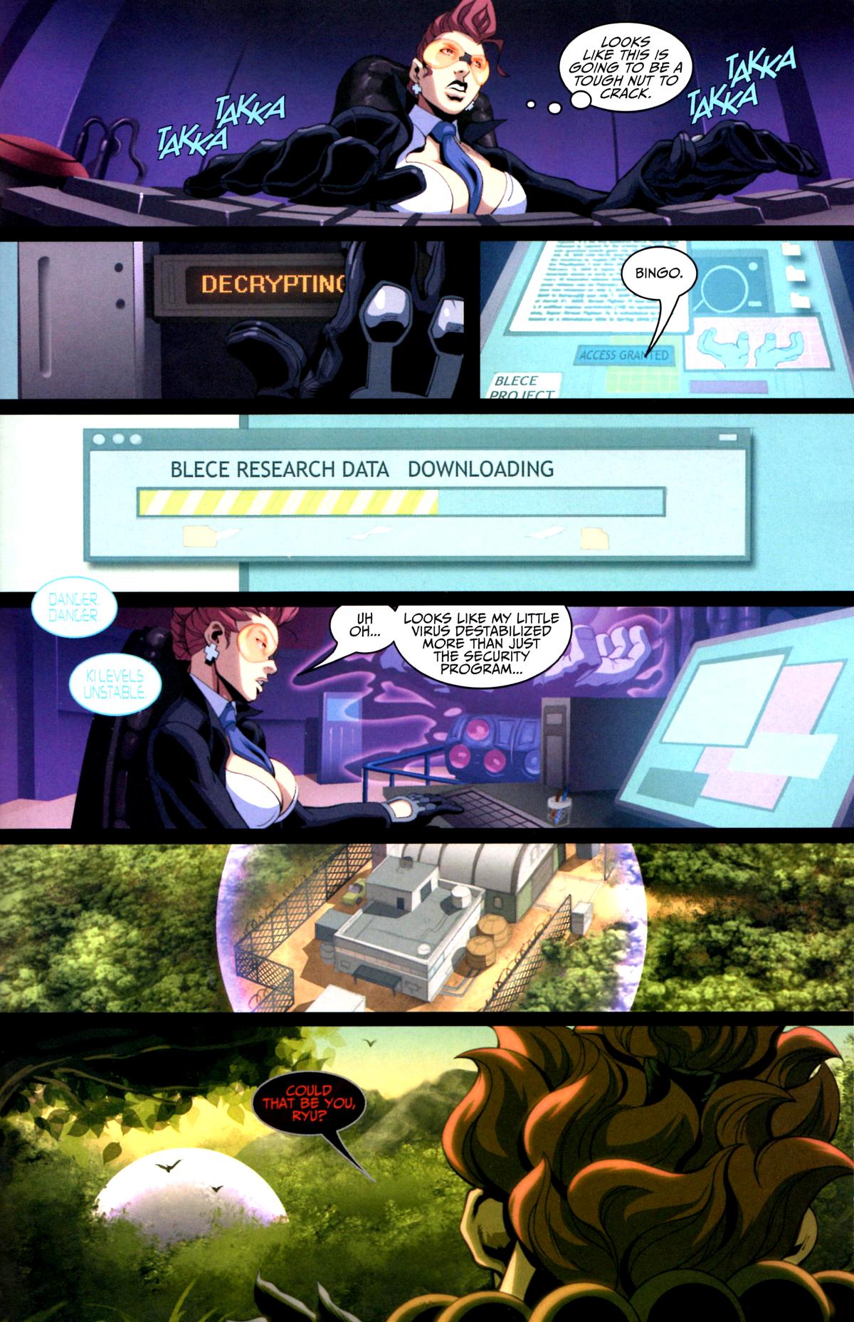 Read online Street Fighter IV comic -  Issue #4 - 11