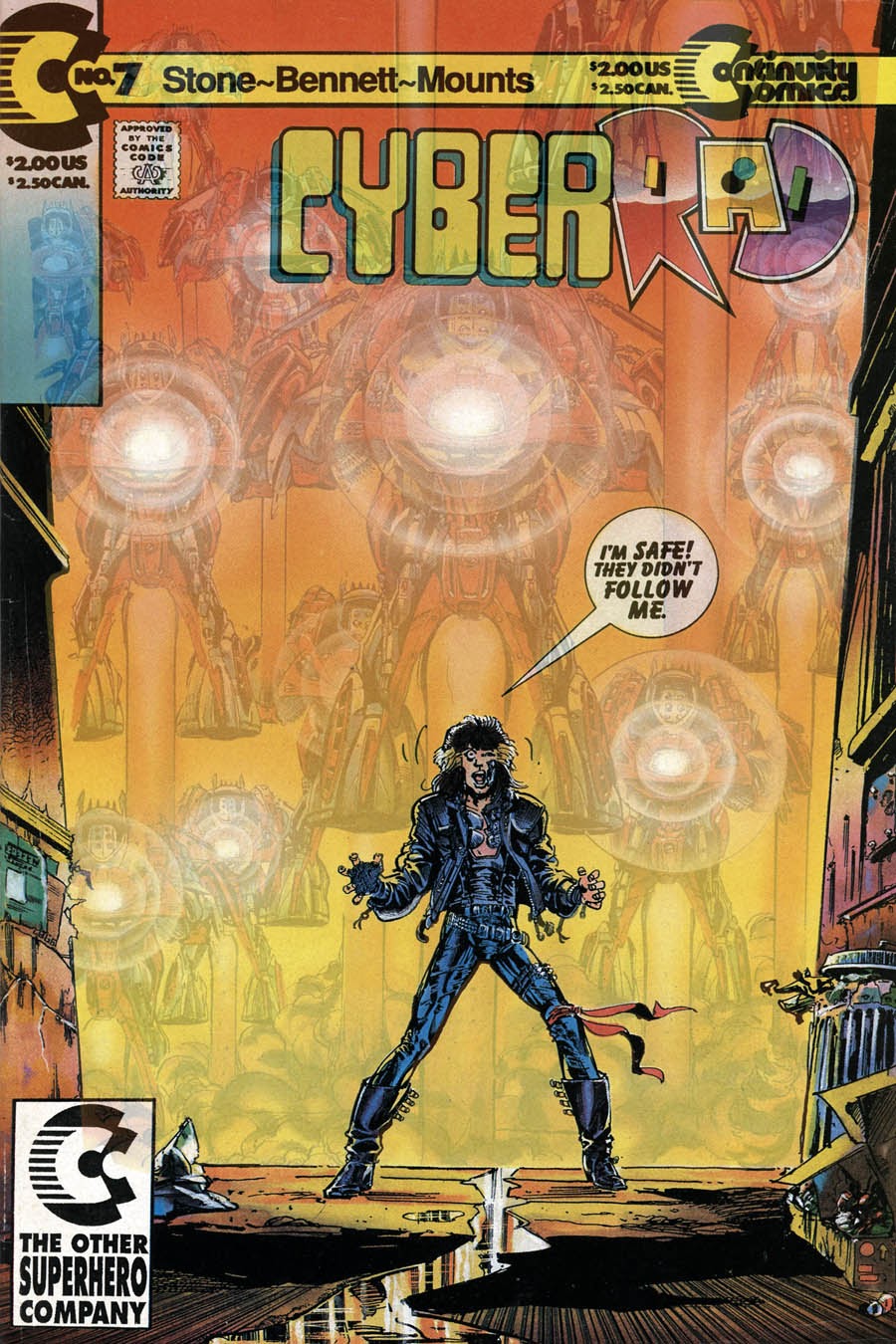 Read online CyberRad (1991) comic -  Issue #7 - 3