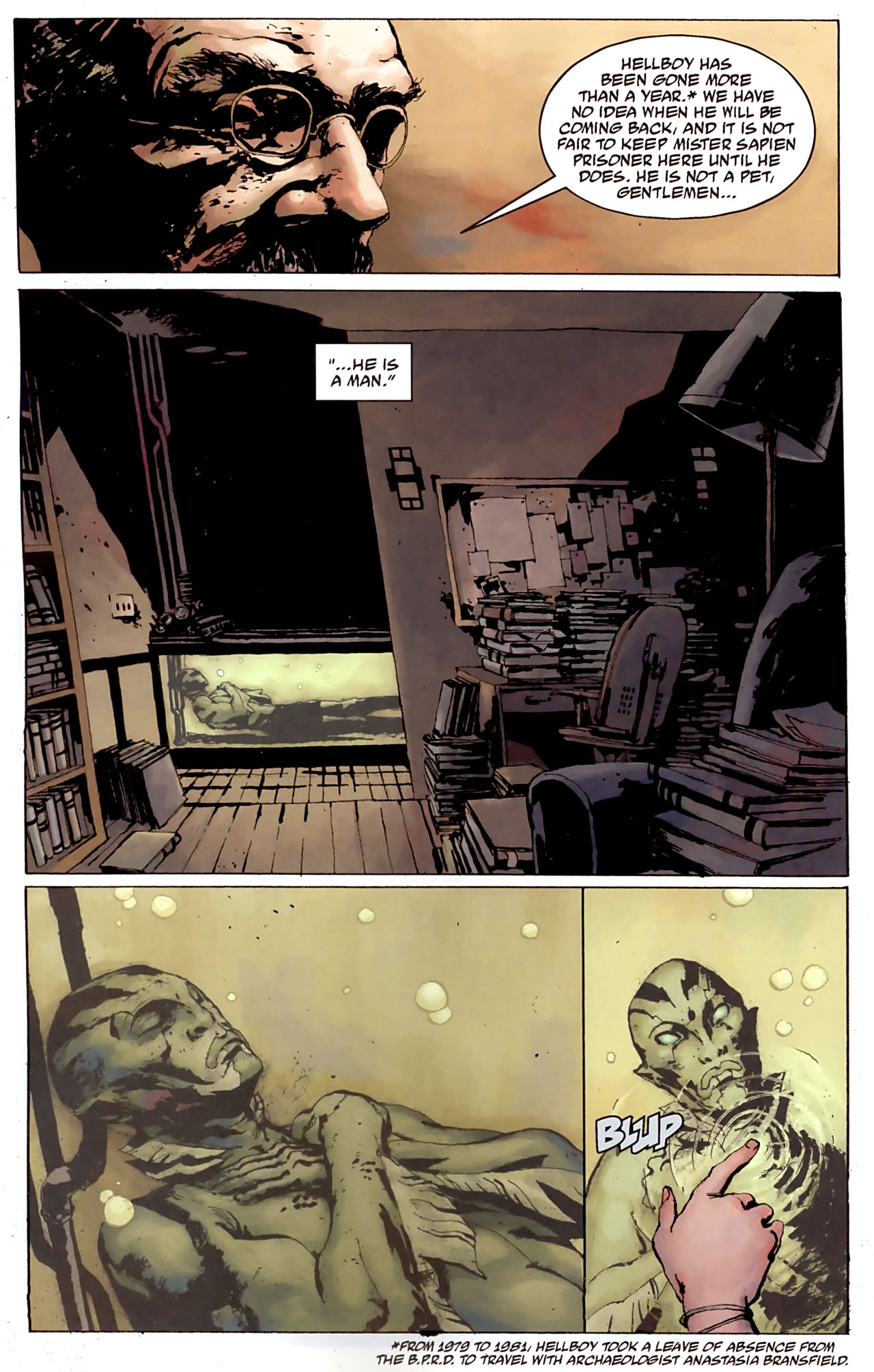 Read online Abe Sapien: The Drowning comic -  Issue #1 - 14