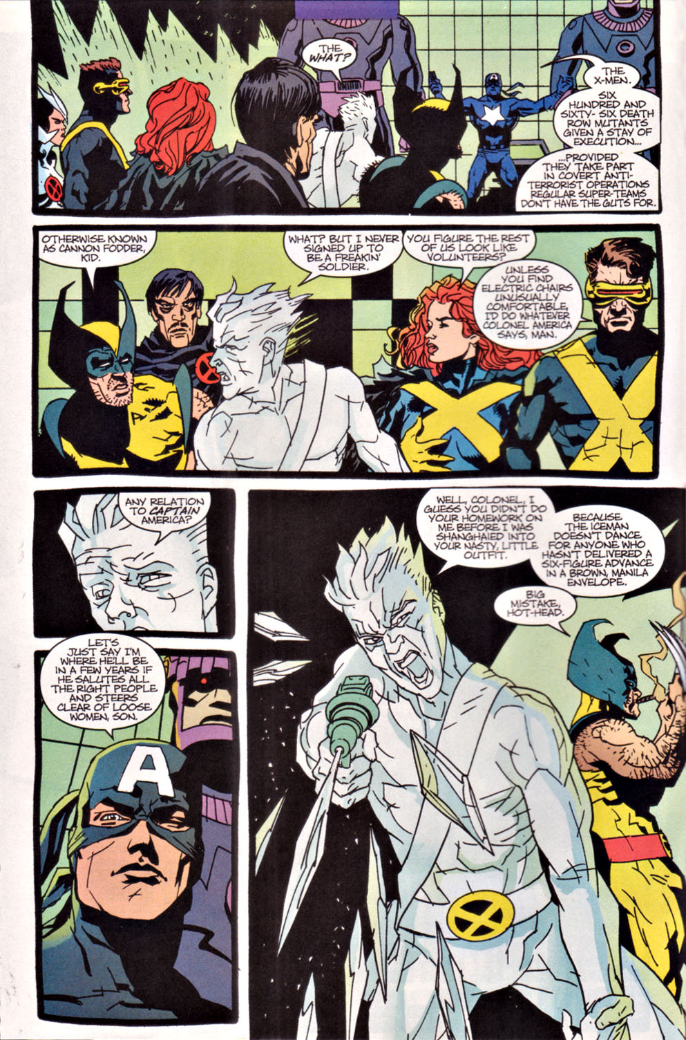 Read online Marvels Comics: X-Men comic -  Issue # Full - 4