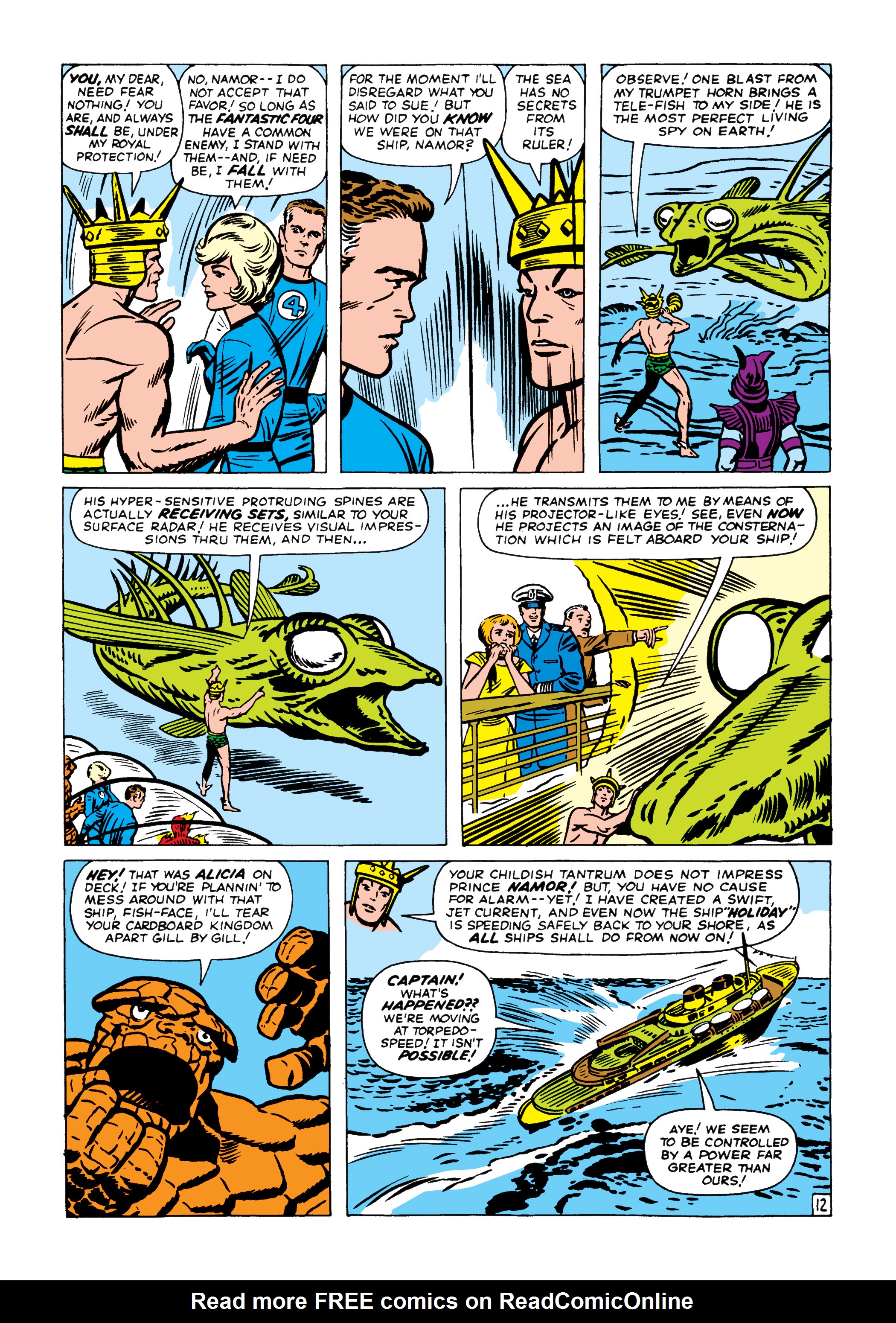 Read online Marvel Masterworks: The Fantastic Four comic -  Issue # TPB 2 (Part 3) - 3