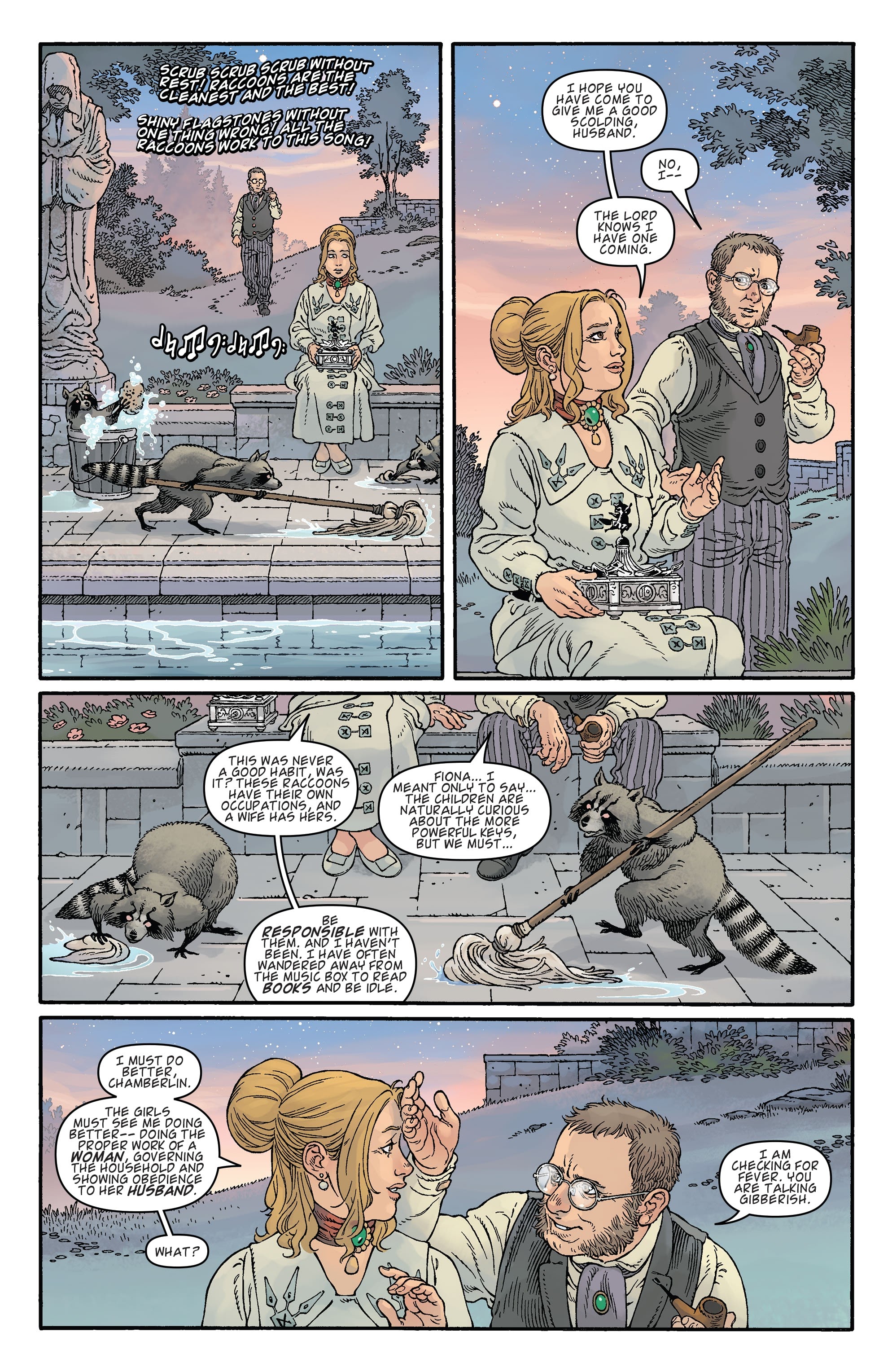 Read online Locke & Key: ...In Pale Battalions Go… comic -  Issue #1 - 16