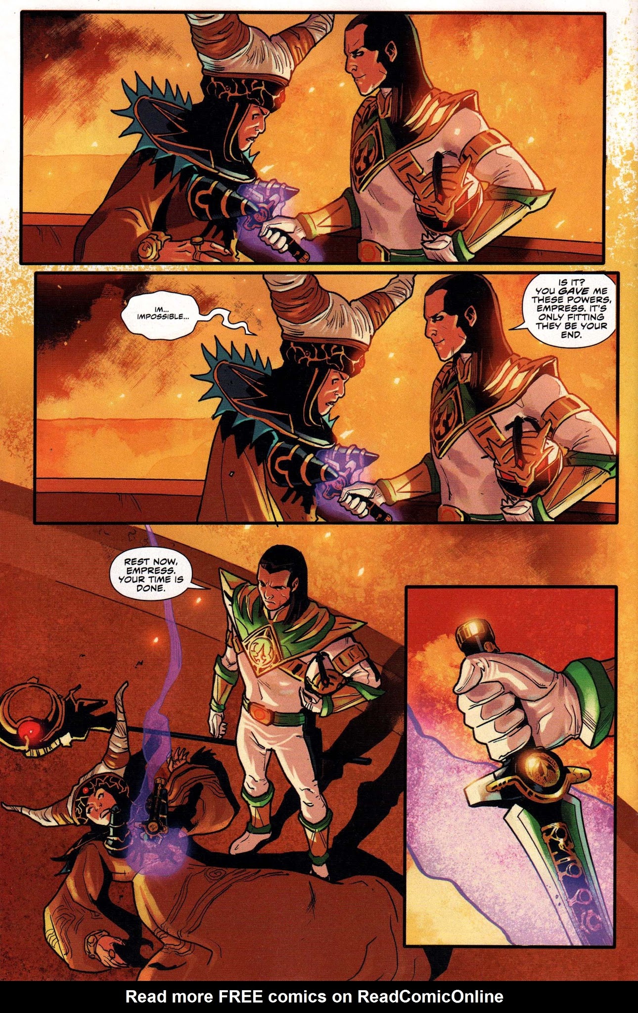Read online Free Comic Book Day 2018 comic -  Issue # Mighty Morphin Power Rangers - 20
