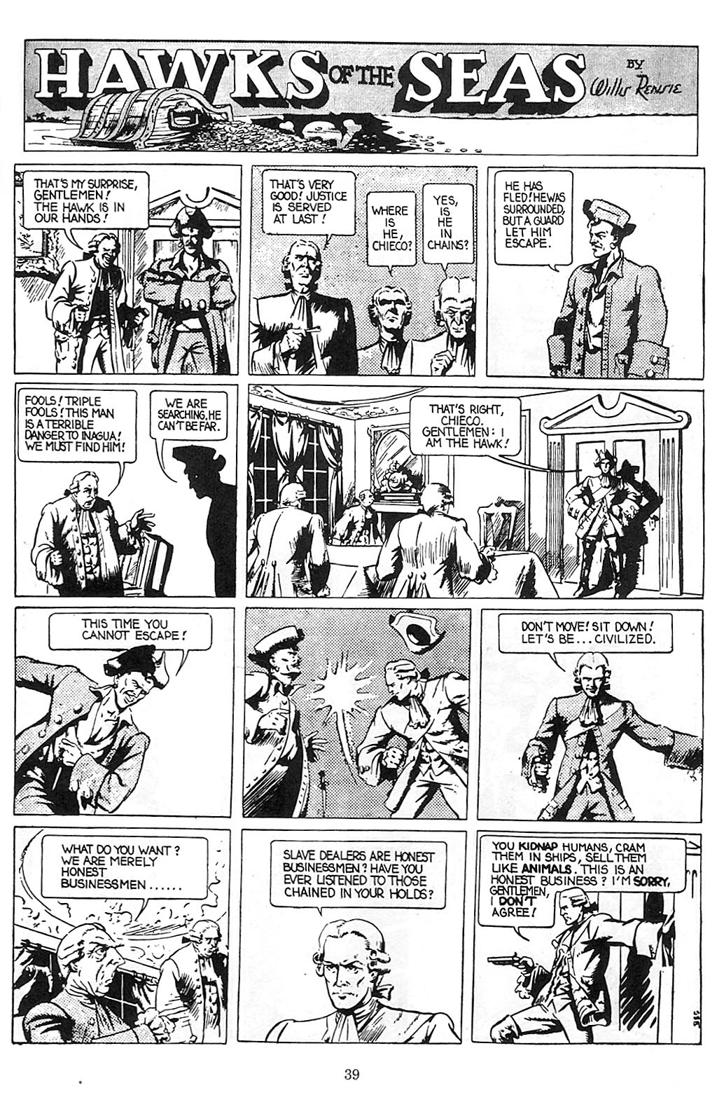 Read online Will Eisner's Hawks of the Seas comic -  Issue # TPB - 40