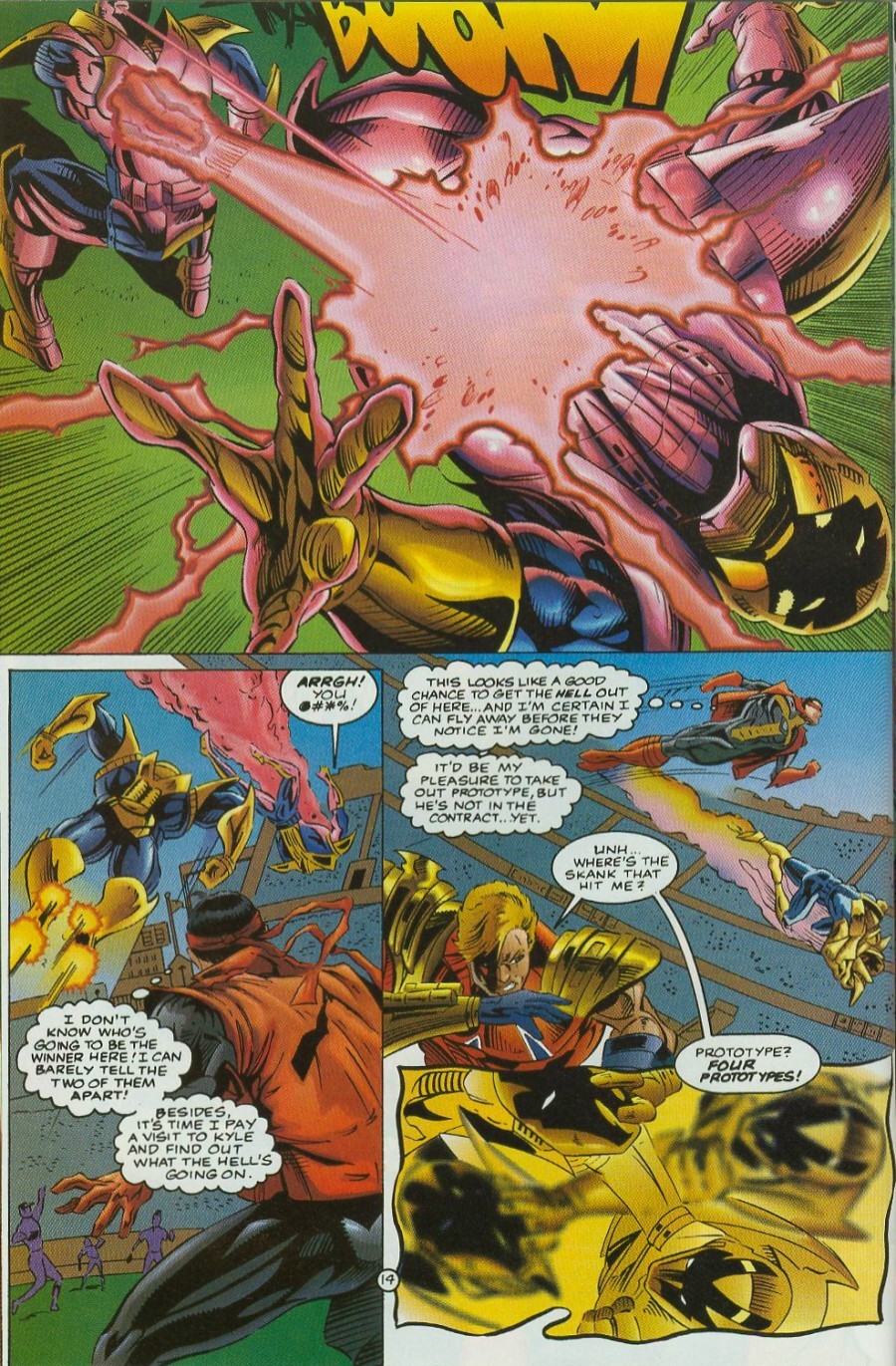 Read online Prototype (1993) comic -  Issue #13 - 17