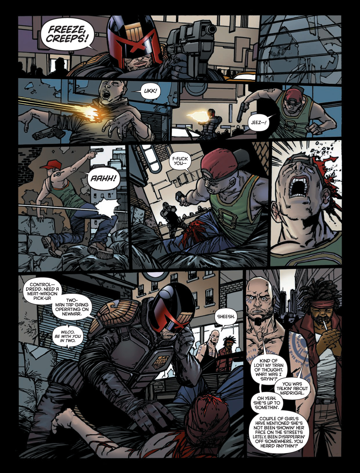 Read online Judge Dredd Megazine (Vol. 5) comic -  Issue #328 - 57