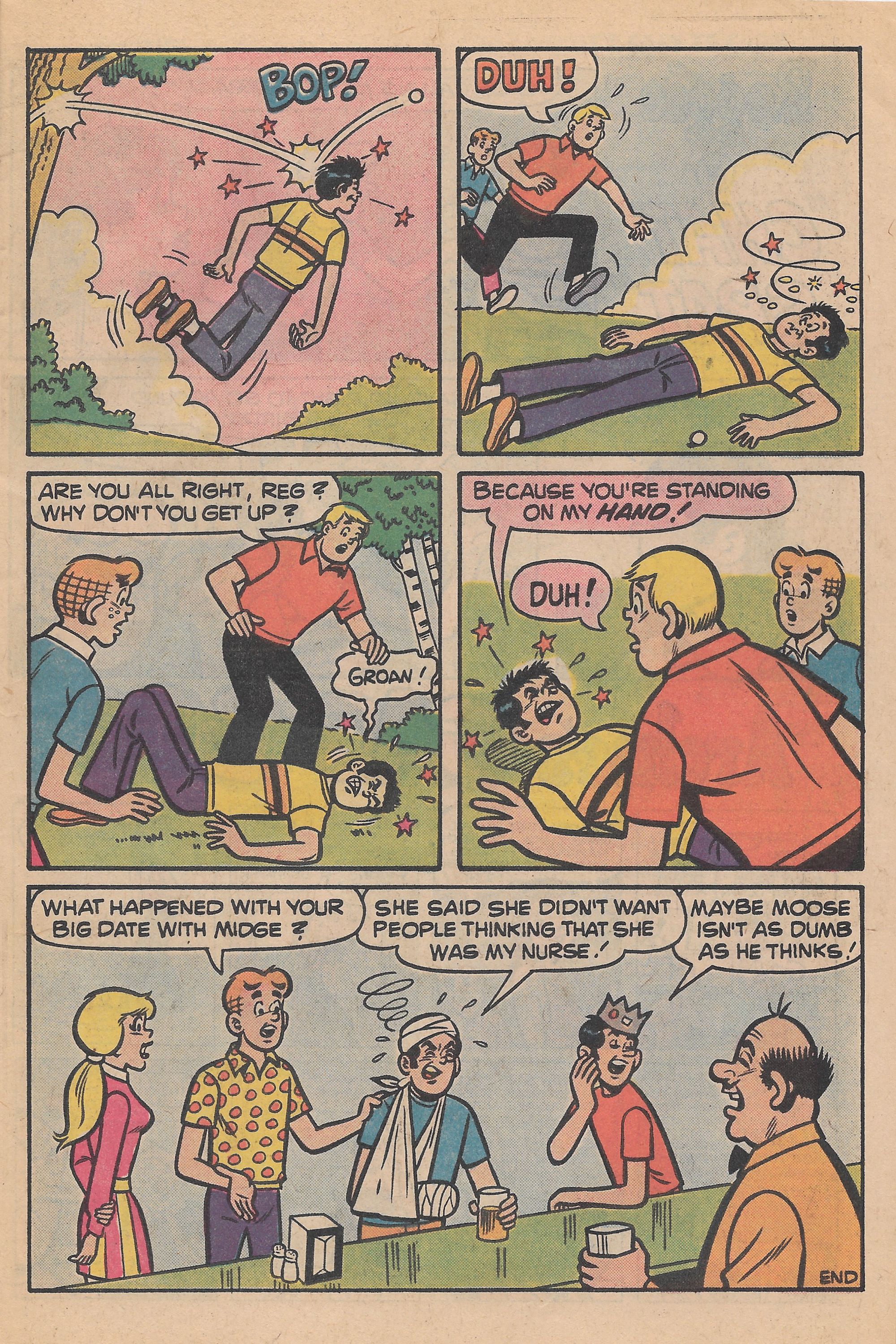 Read online Reggie and Me (1966) comic -  Issue #99 - 7