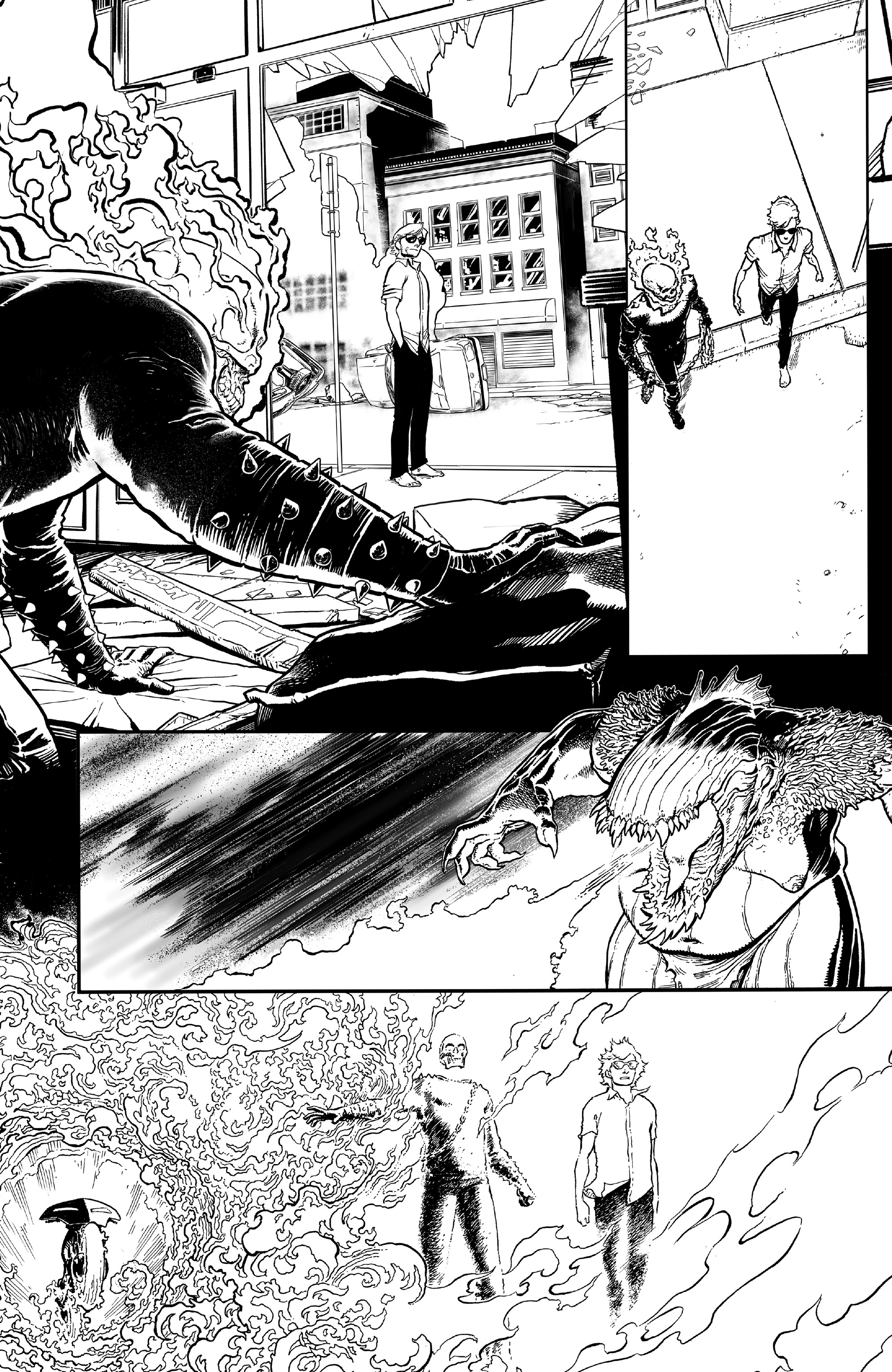 Read online Ghost Rider (2019) comic -  Issue # _Director's Cut - 108