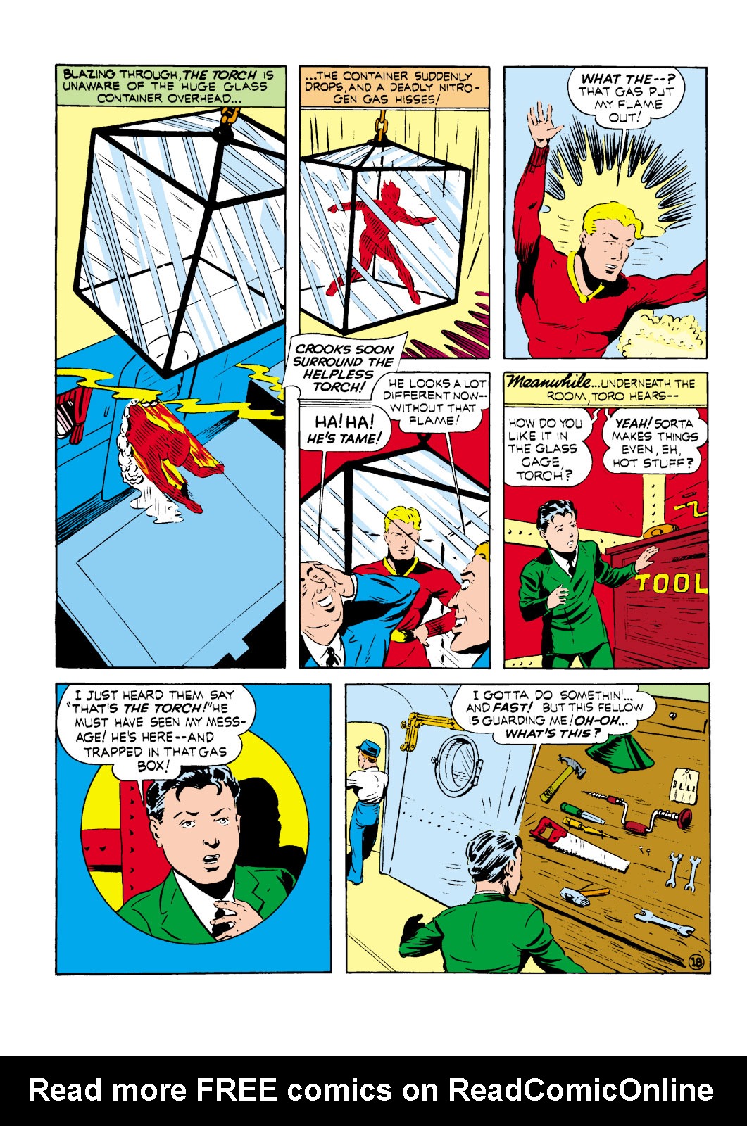 Read online The Human Torch (1940) comic -  Issue #4 - 20