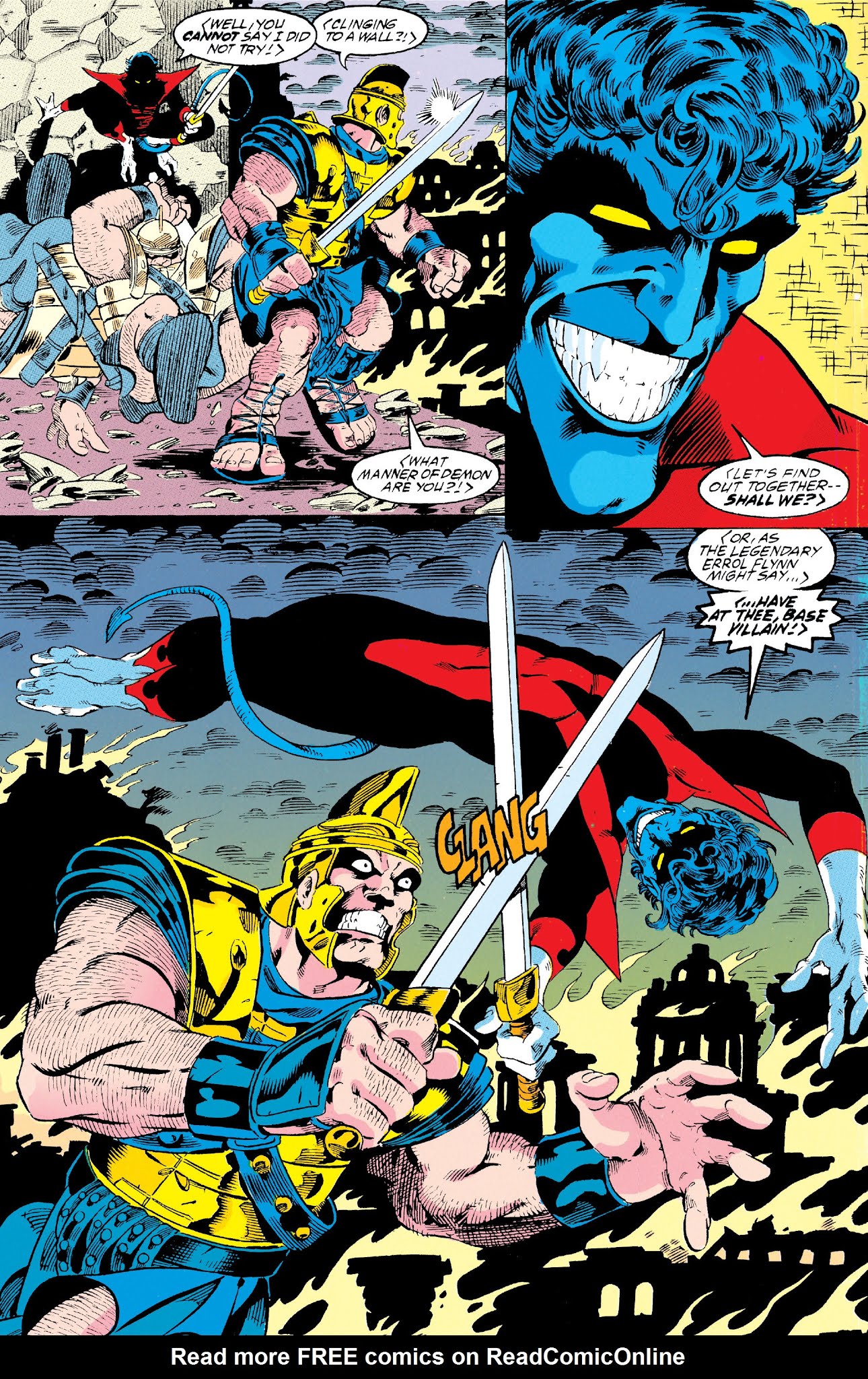 Read online Excalibur Visionaries: Alan Davis comic -  Issue # TPB 2 (Part 2) - 23