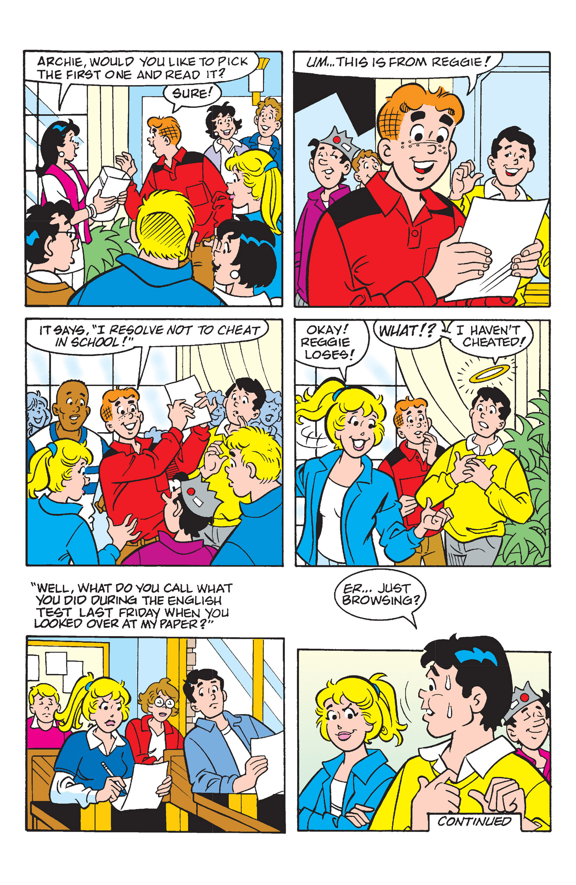 Read online Betty & Veronica New Year's Resolutions comic -  Issue # TPB - 102