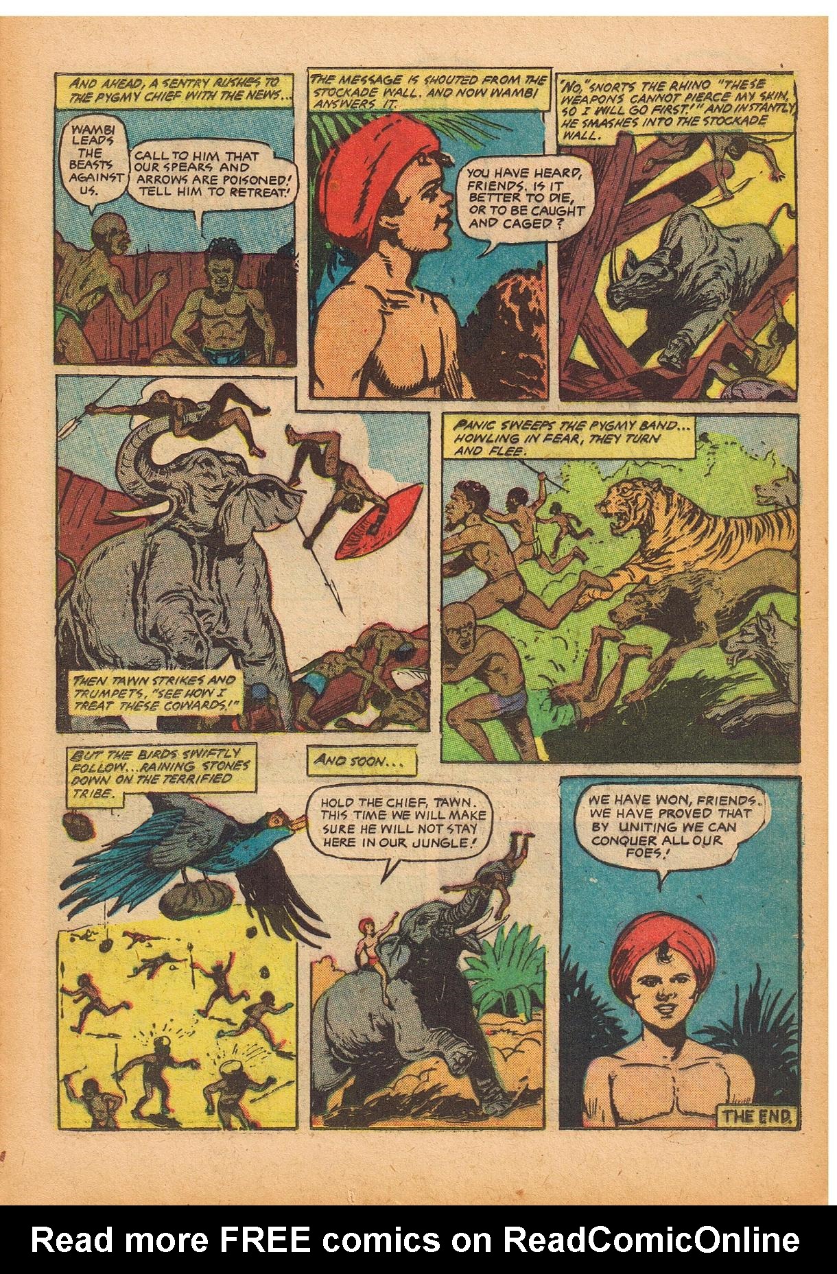 Read online Wambi Jungle Boy comic -  Issue #14 - 13
