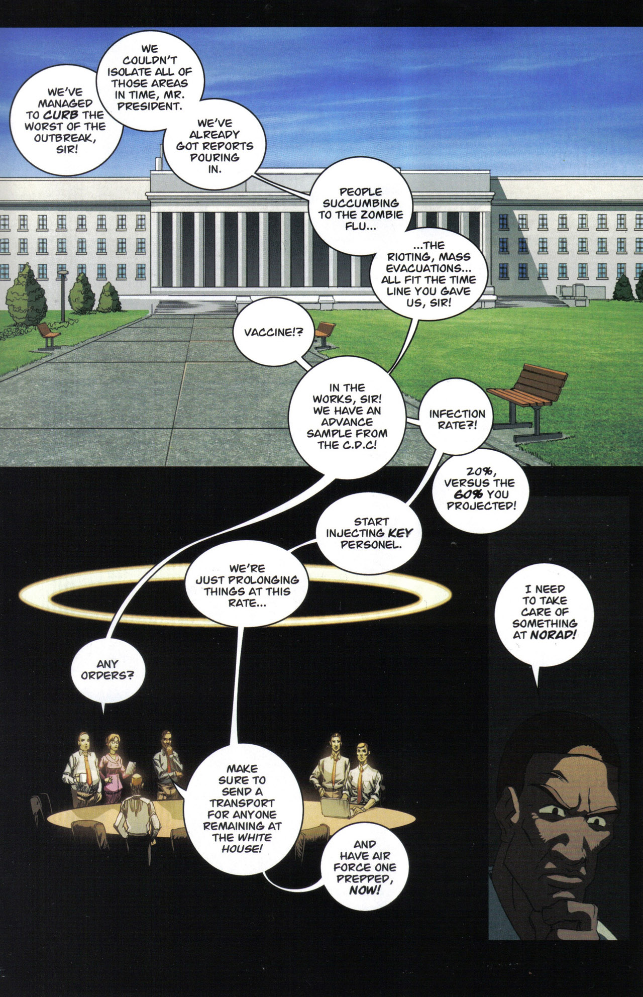 Read online President Evil comic -  Issue #4 - 24