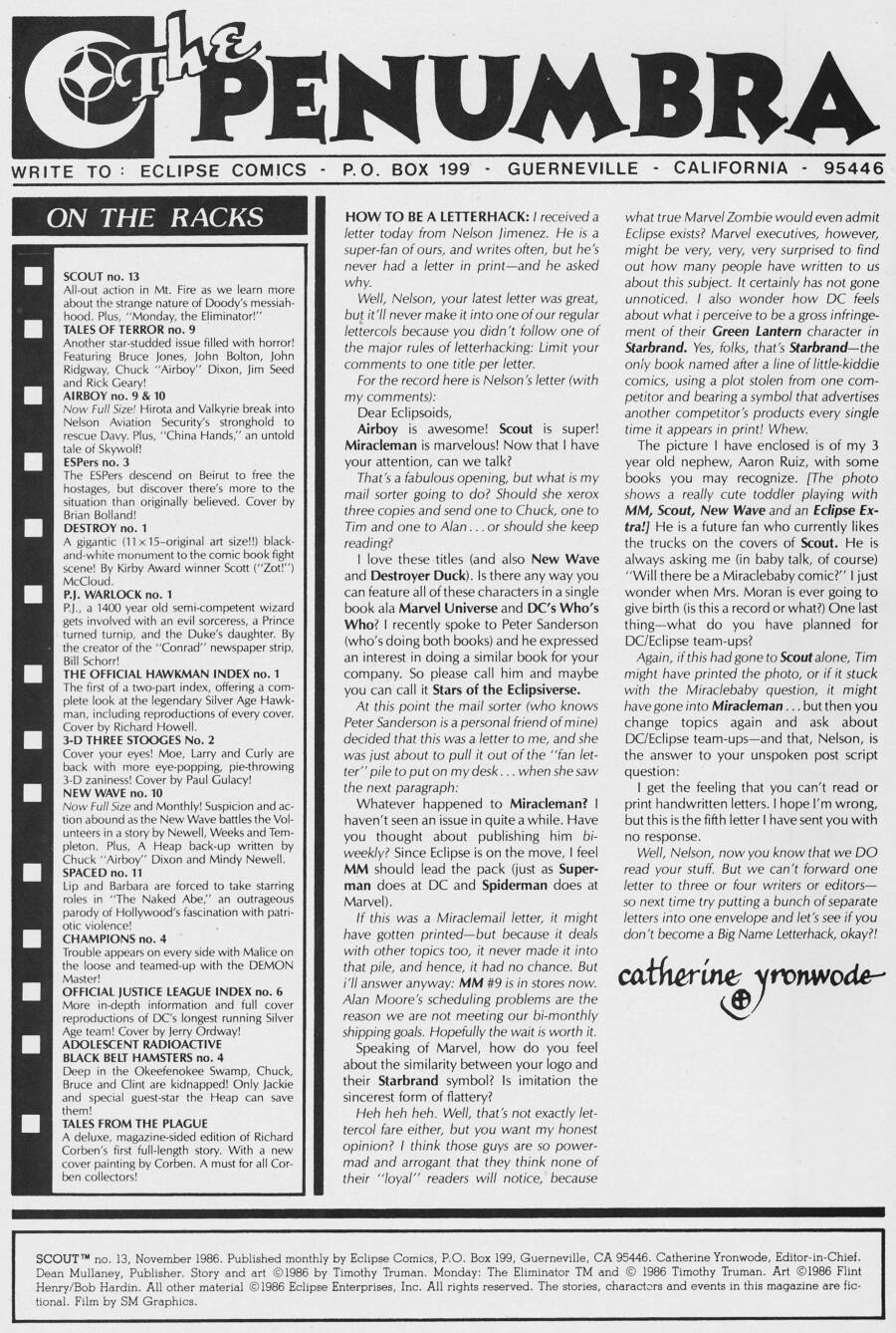 Read online Scout comic -  Issue #13 - 2