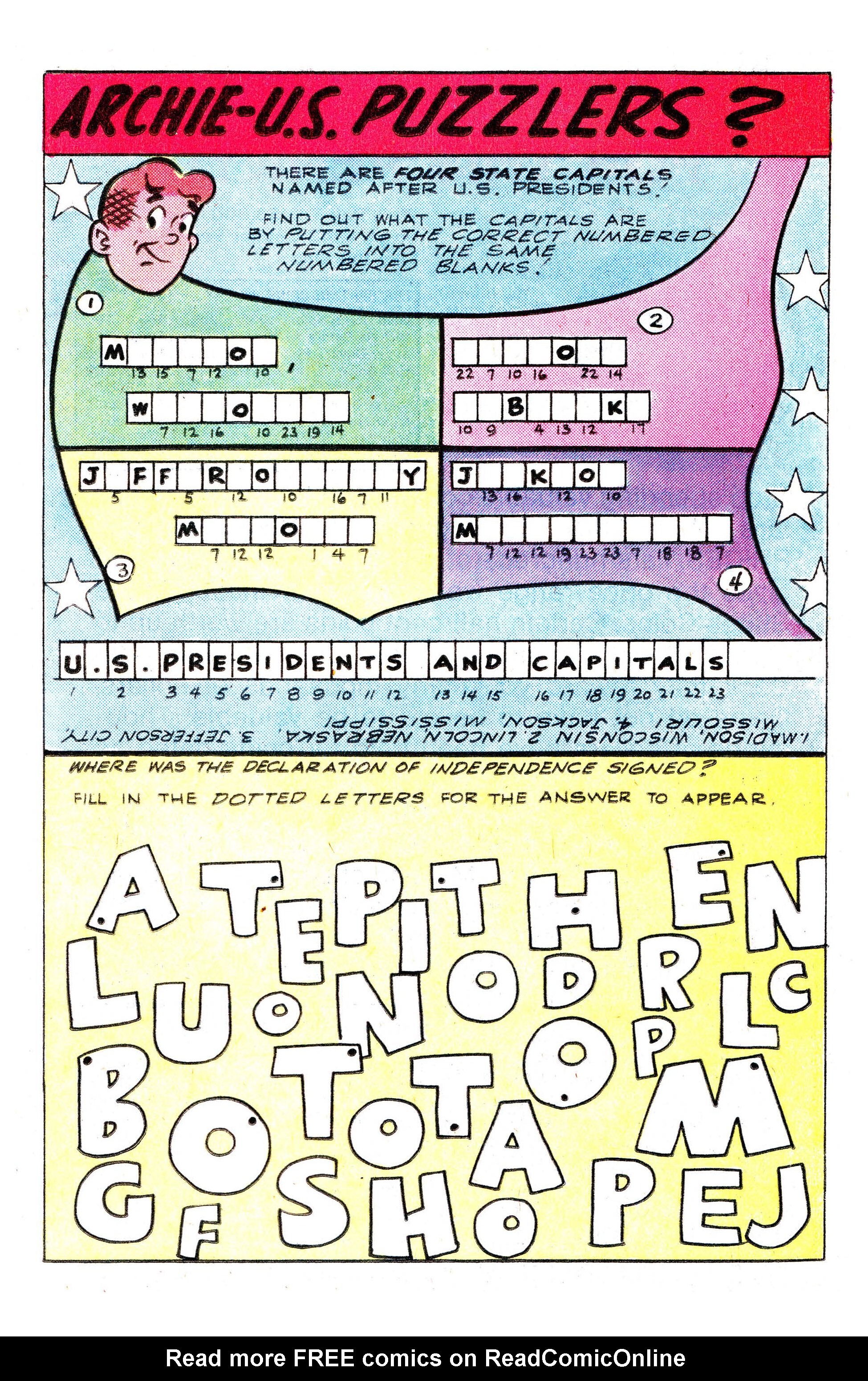 Read online Archie (1960) comic -  Issue #309 - 9