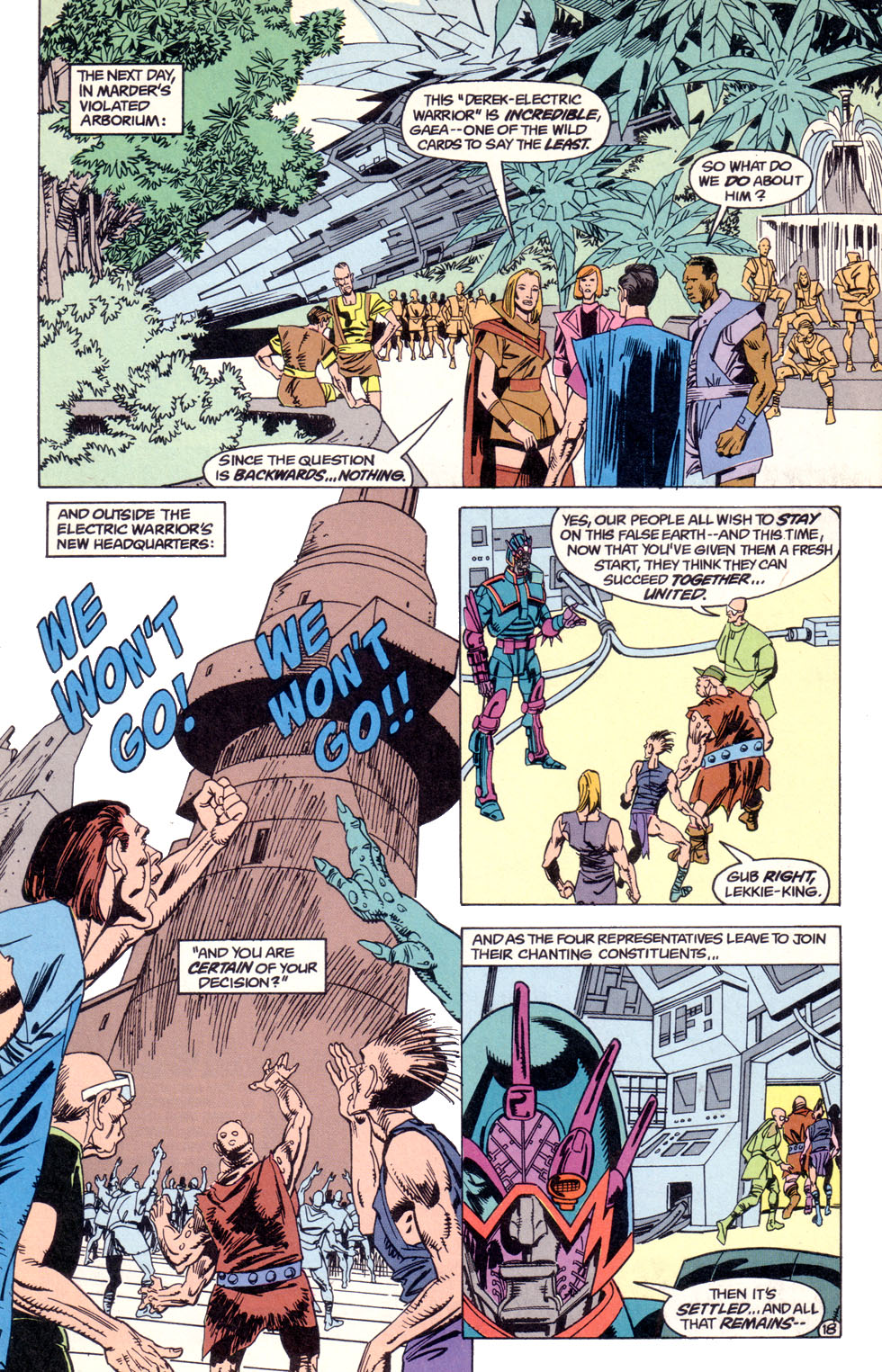 Read online Electric Warrior comic -  Issue #18 - 20