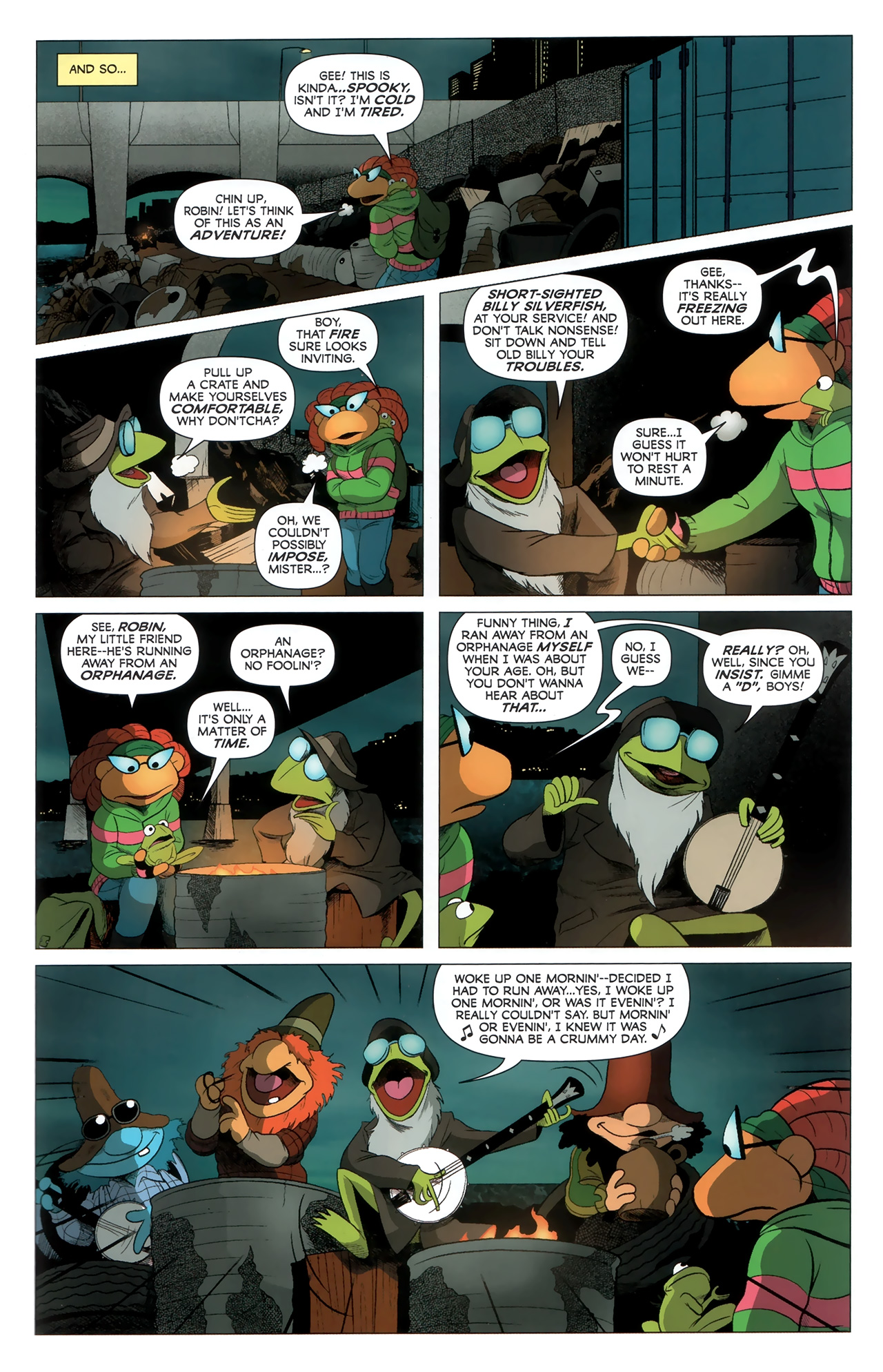 Read online The Muppet Show: The Comic Book comic -  Issue #6 - 15
