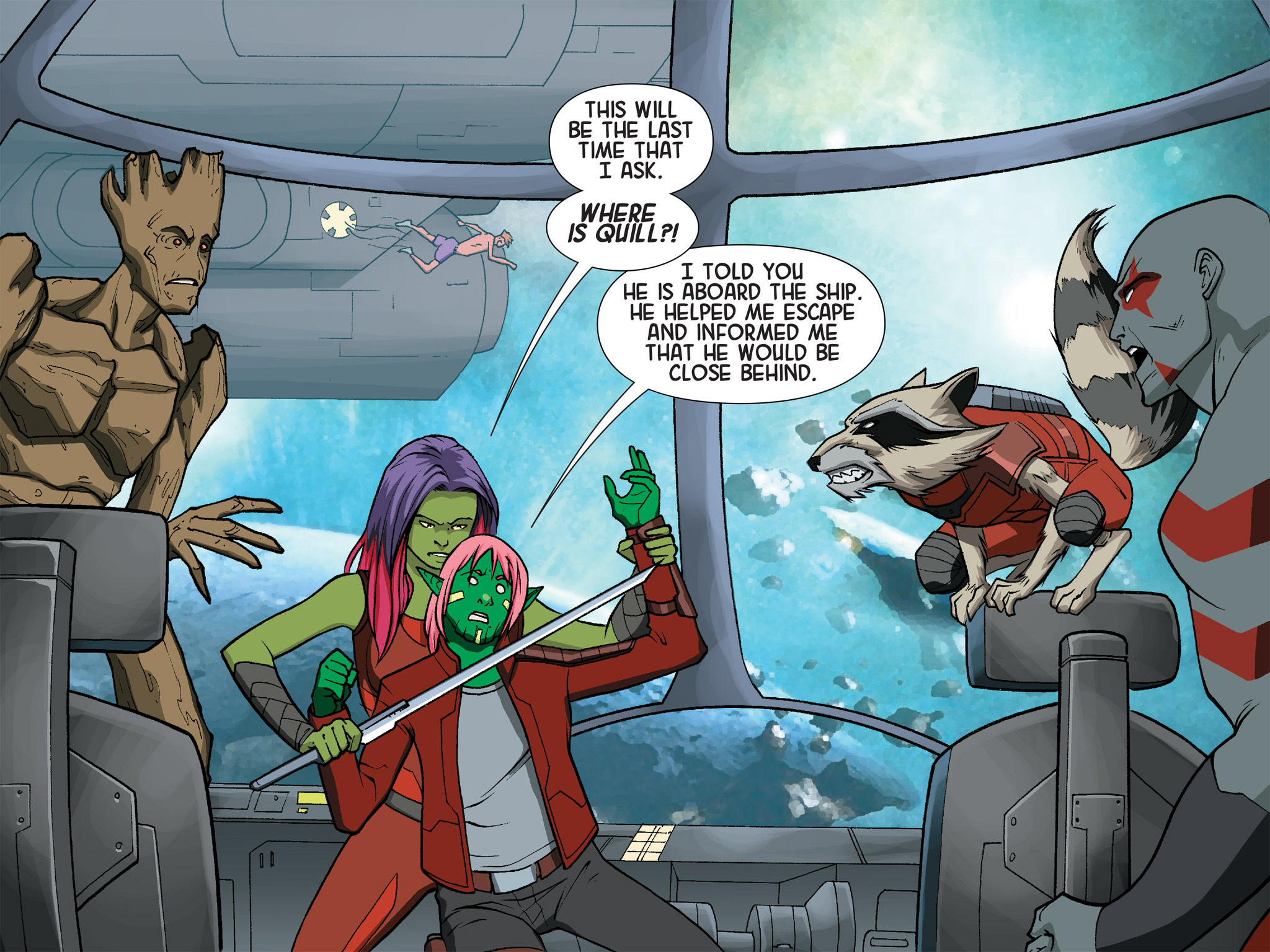 Read online Guardians of the Galaxy: Awesome Mix Infinite Comic comic -  Issue #7 - 61