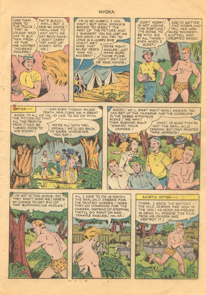 Read online Nyoka the Jungle Girl (1945) comic -  Issue #48 - 7