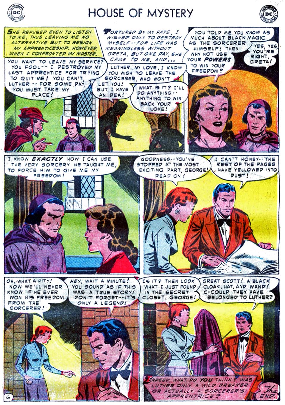 Read online House of Mystery (1951) comic -  Issue #31 - 33