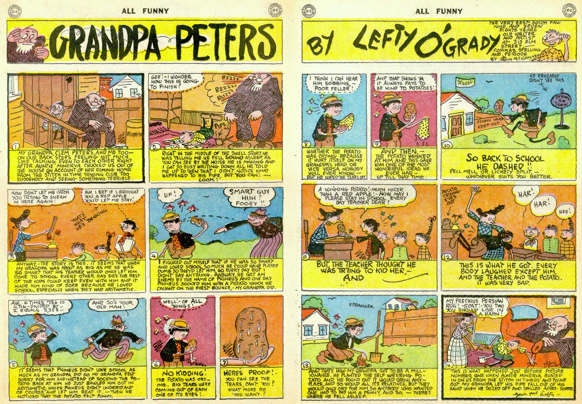 Read online All Funny Comics comic -  Issue #7 - 24